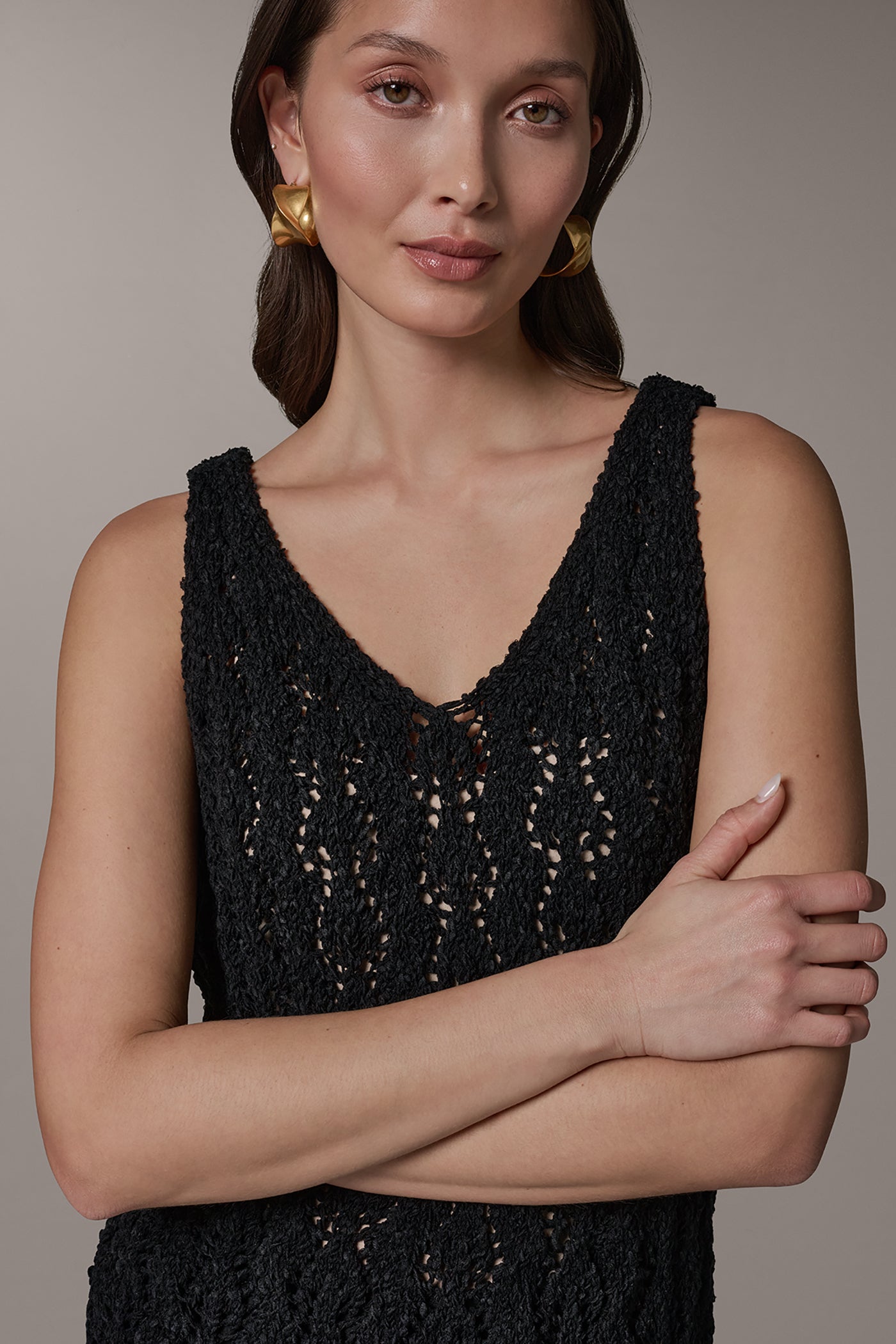 SLEEVELESS SWEATER TANK (alternate view)
