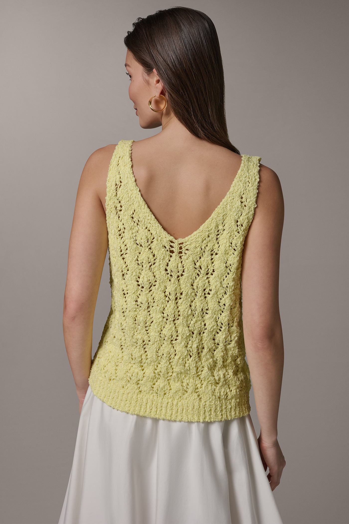 SLEEVELESS SWEATER TANK (alternate view)