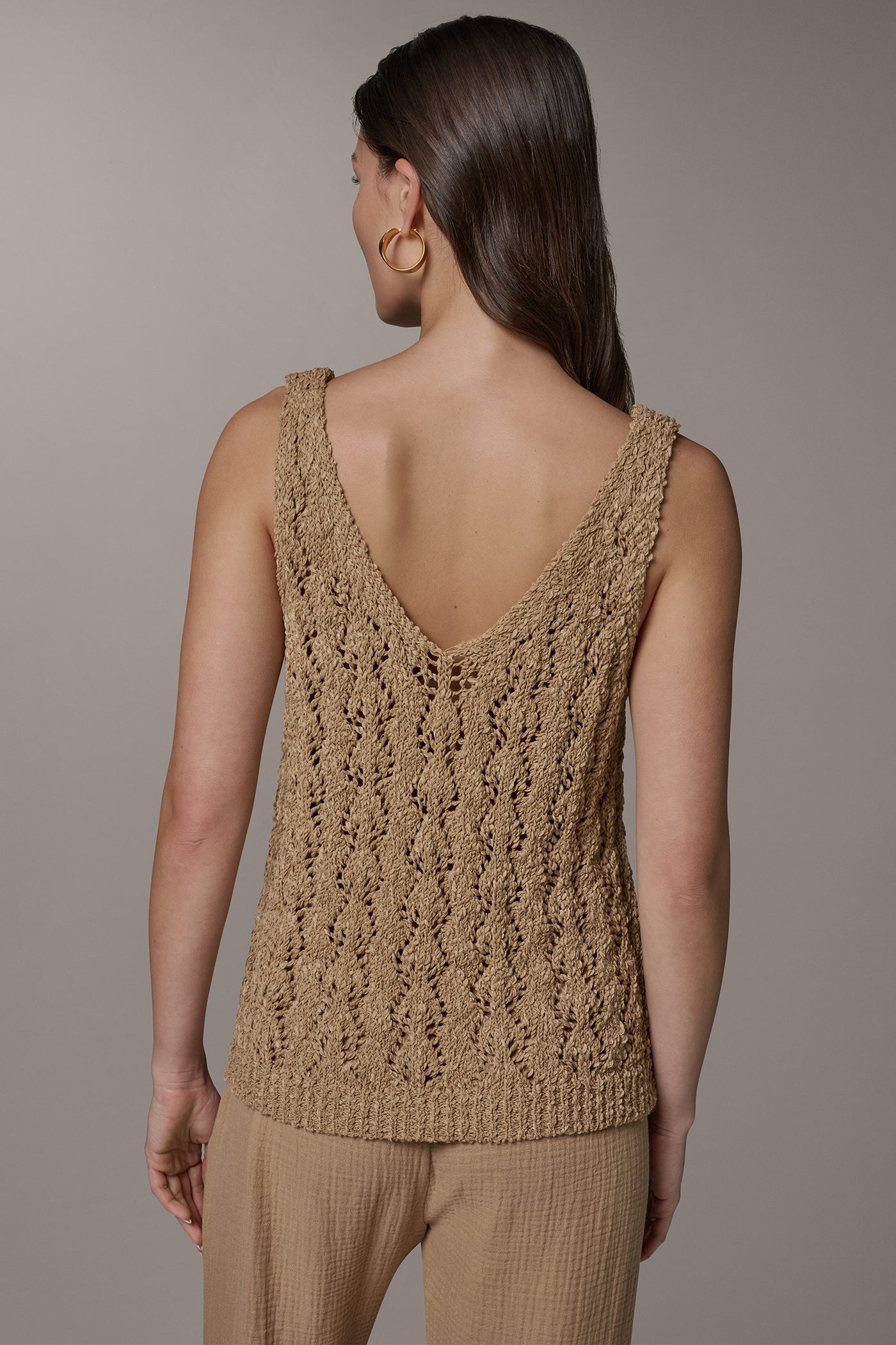 SLEEVELESS SWEATER TANK (alternate view)