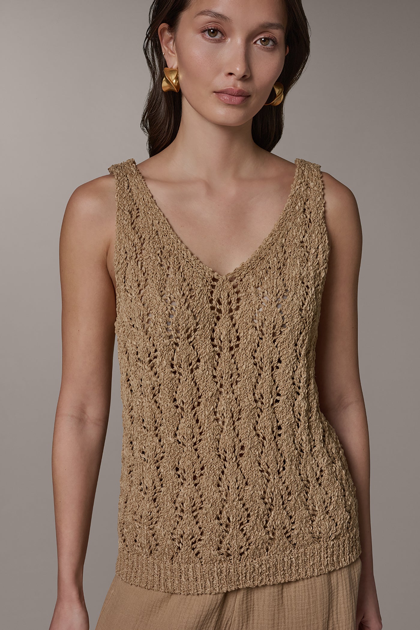 SLEEVELESS SWEATER TANK VIEW 6