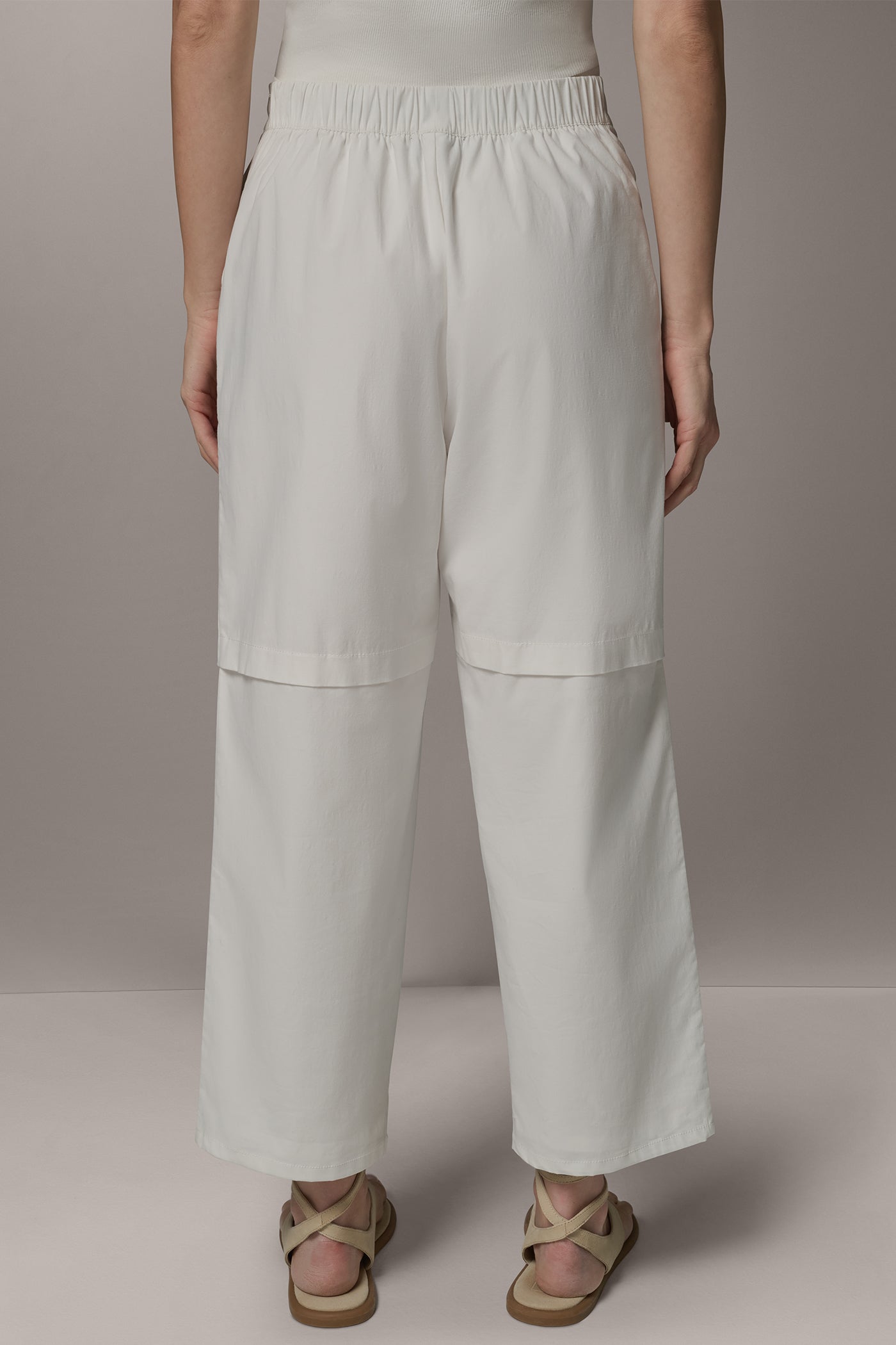PAPER POPLIN PANT VIEW 3
