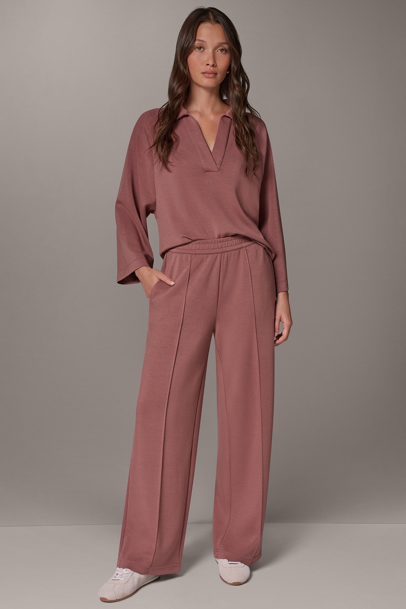 JET SETTER MID-RISE PINTUCK PANT VIEW 6