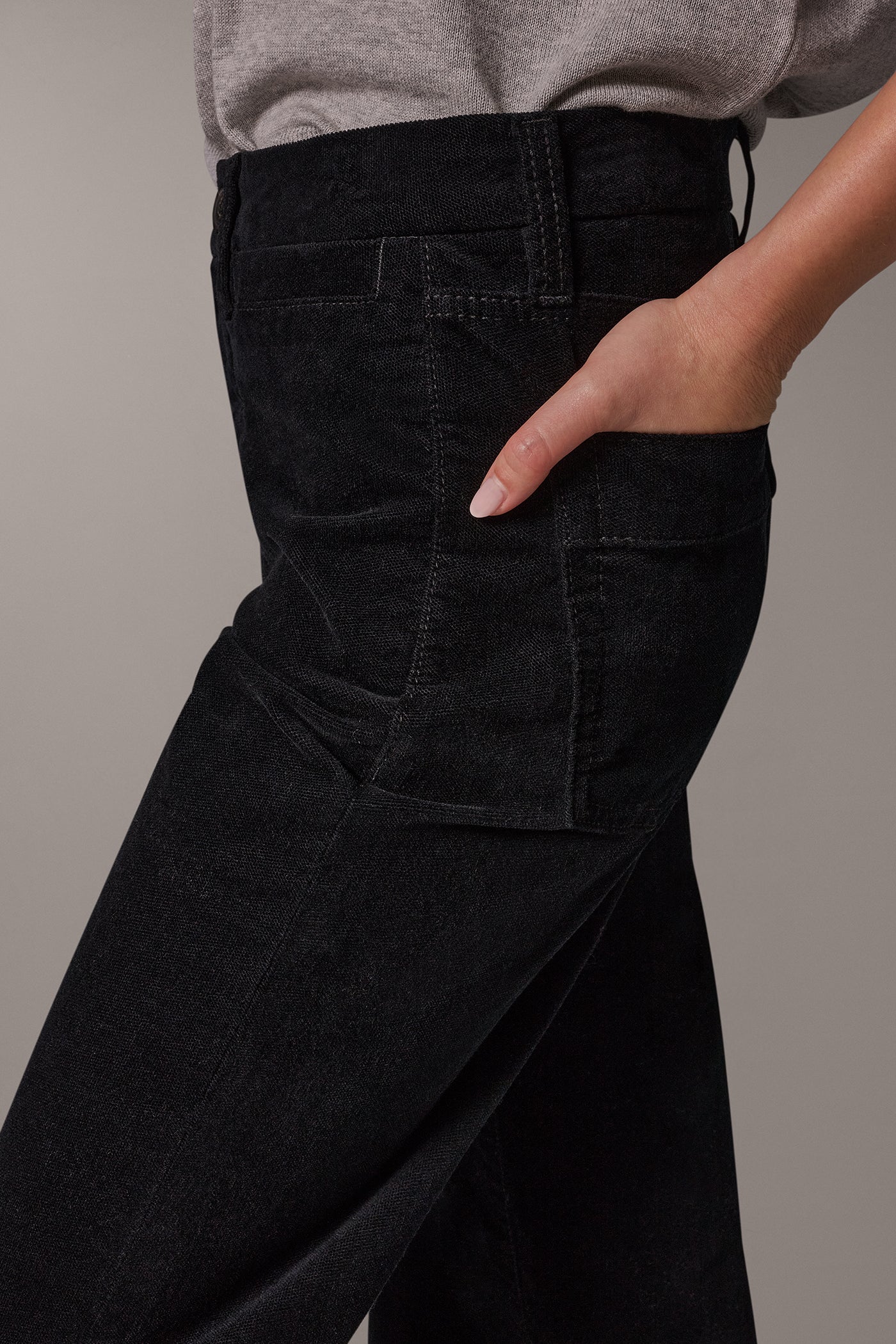 THE DONNA HIGH-RISE MODERN TROUSER VIEW 5