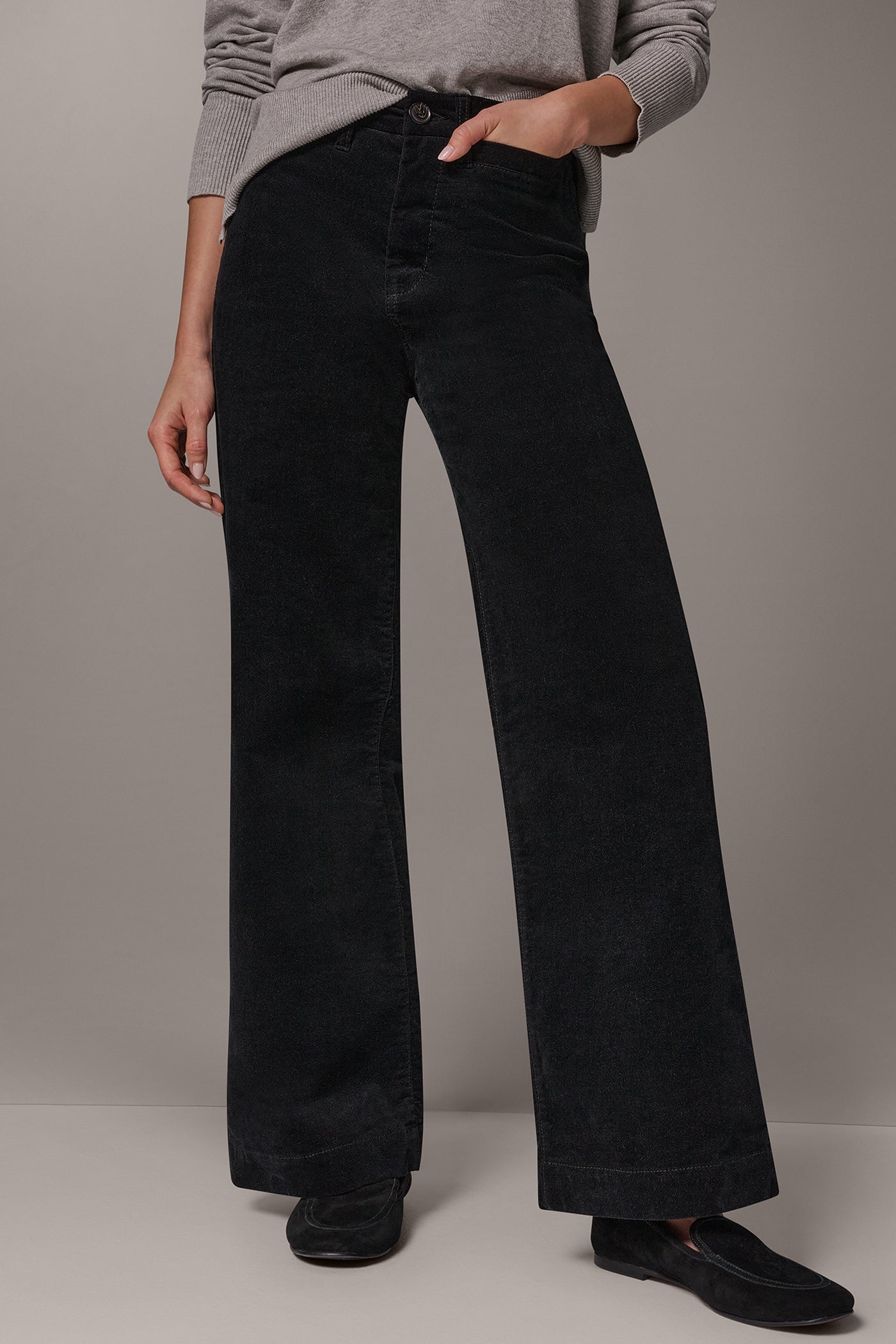 THE DONNA HIGH-RISE MODERN TROUSER VIEW 1