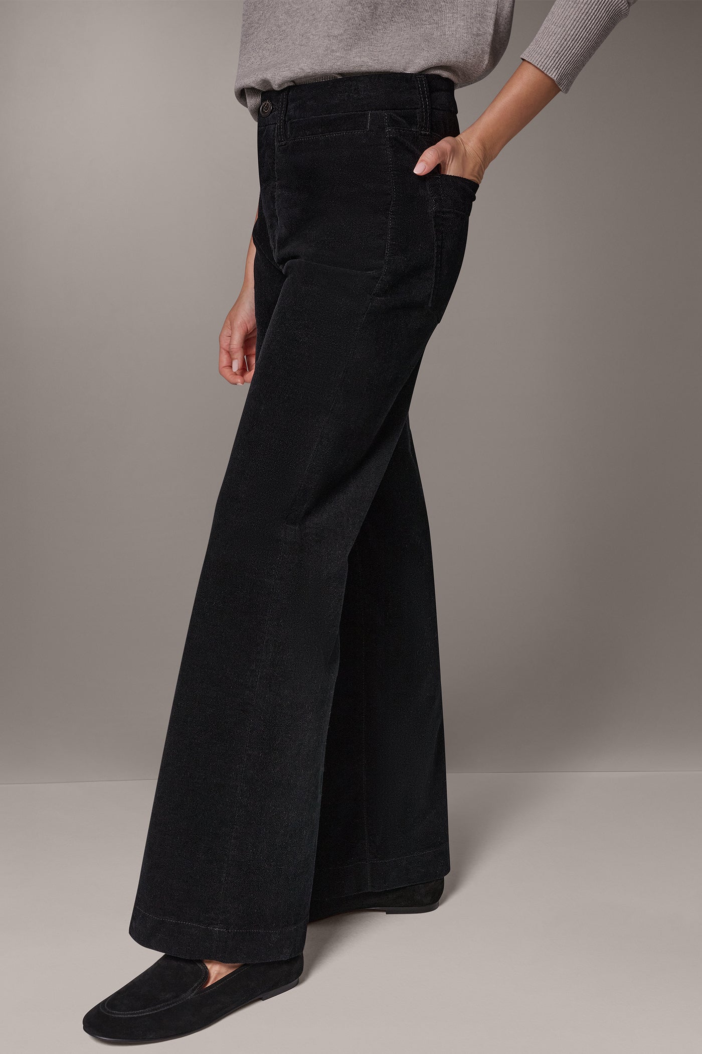 THE DONNA HIGH-RISE MODERN TROUSER VIEW 2