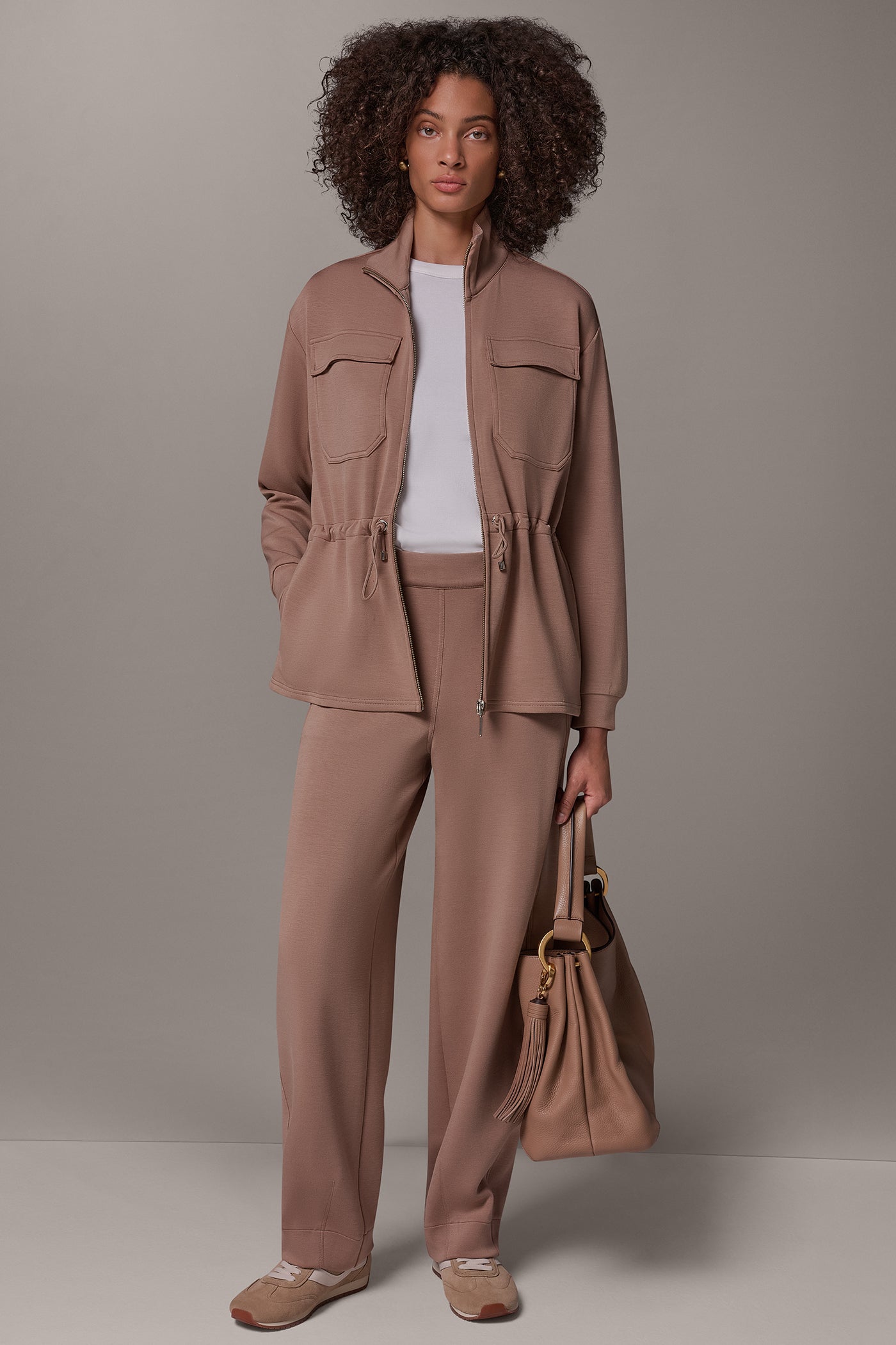 JET SETTER MOCK NECK JACKET VIEW 5
