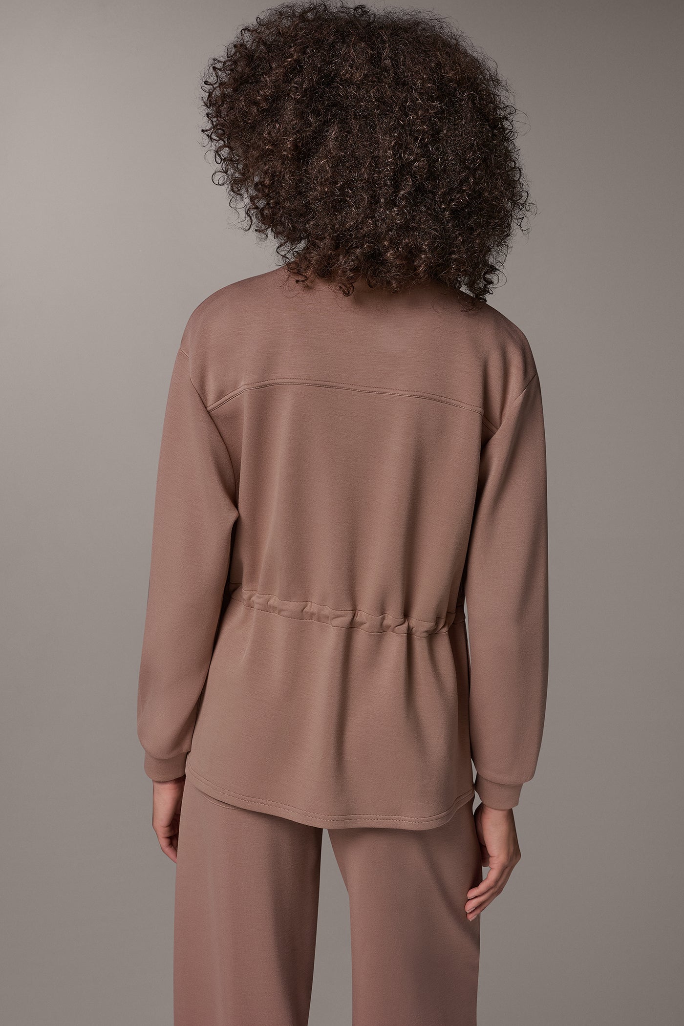 JET SETTER MOCK NECK JACKET VIEW 3