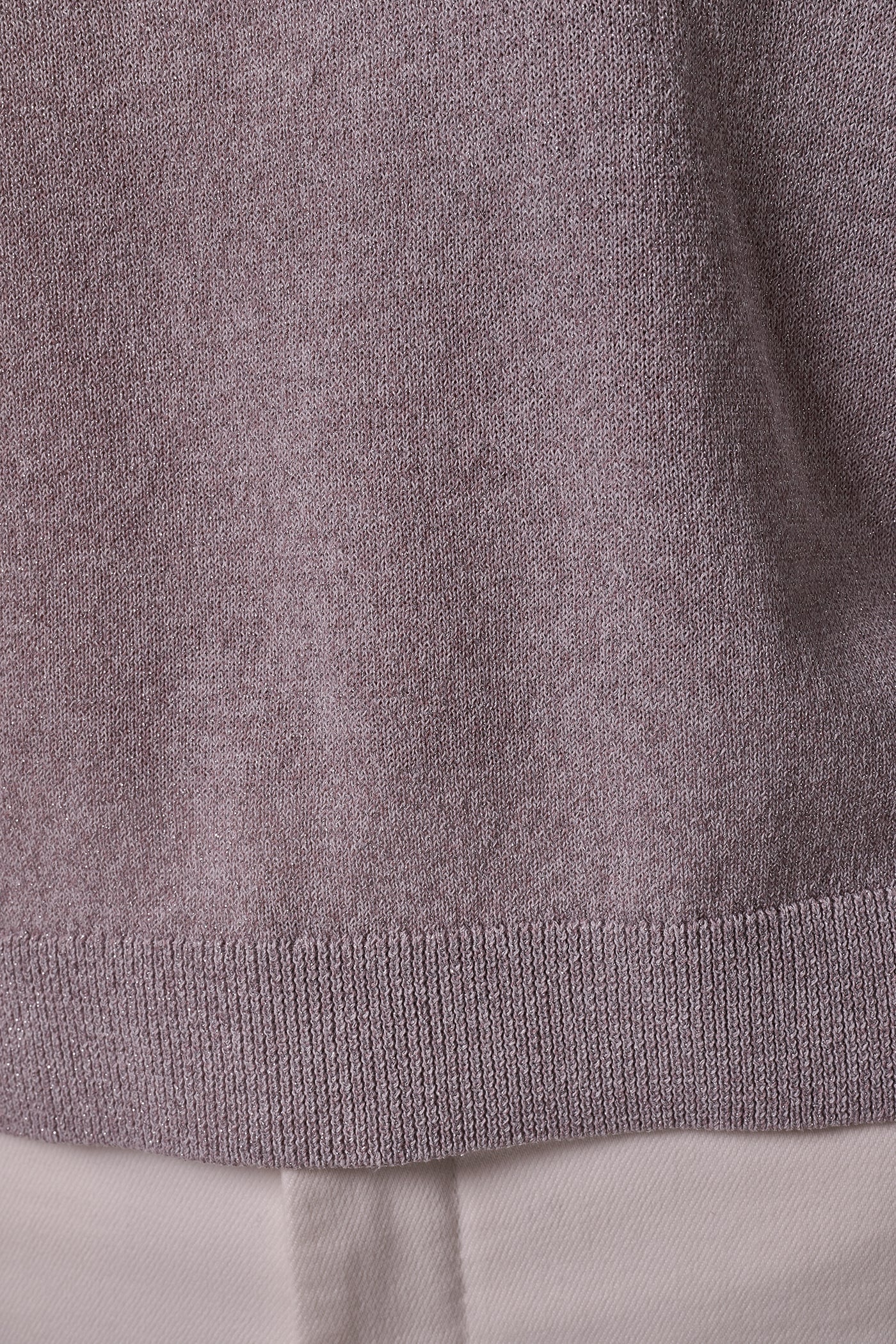 METALLIC ELBOW SLEEVE SWEATER VIEW 5