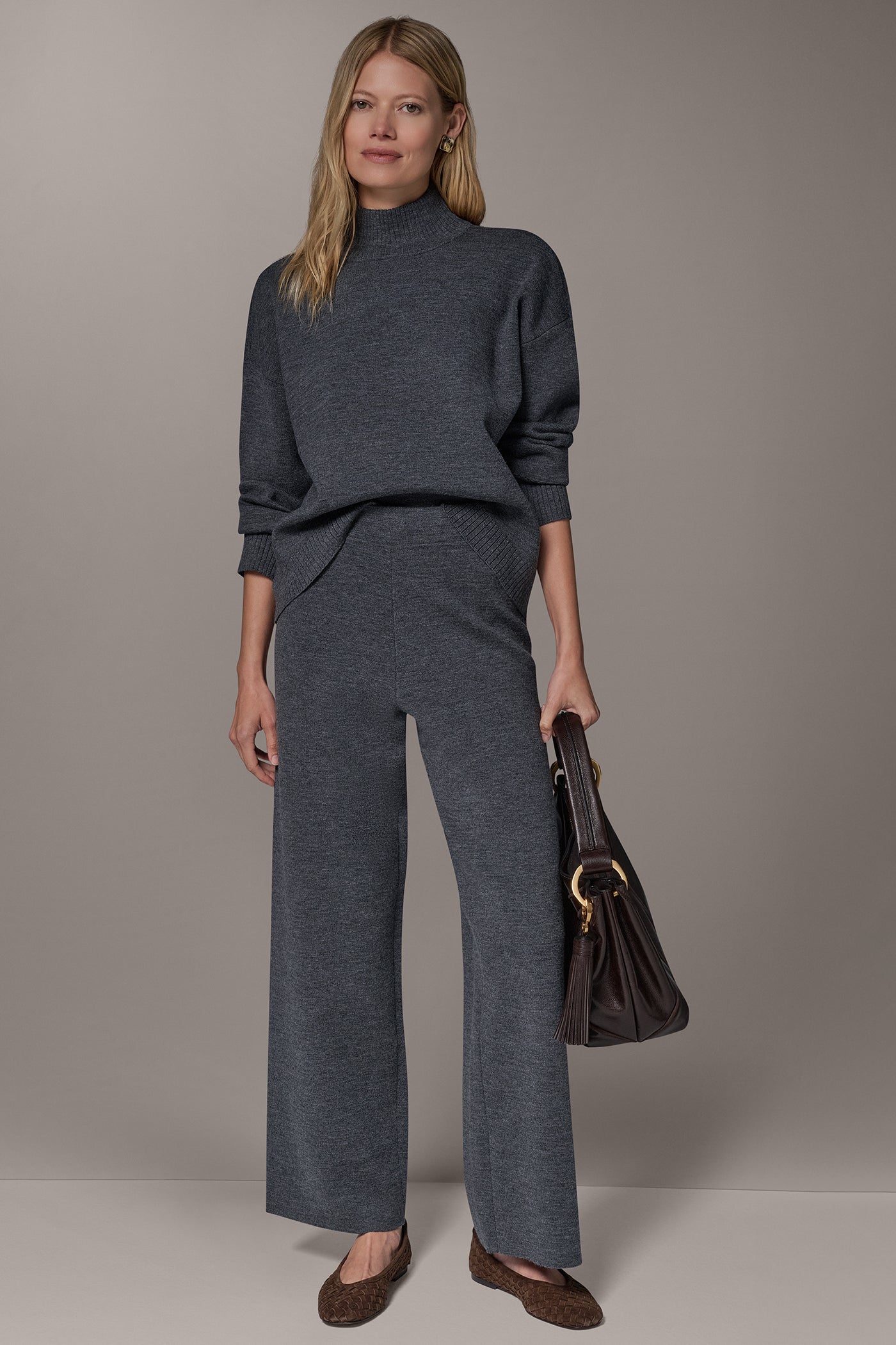 MERINO WOOL BLEND PANT VIEW 5