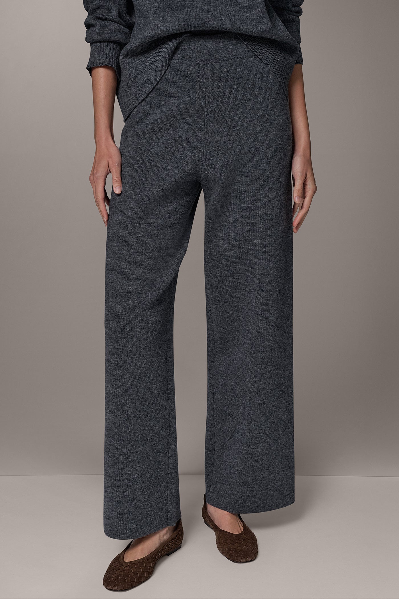 MERINO WOOL BLEND PANT VIEW 1
