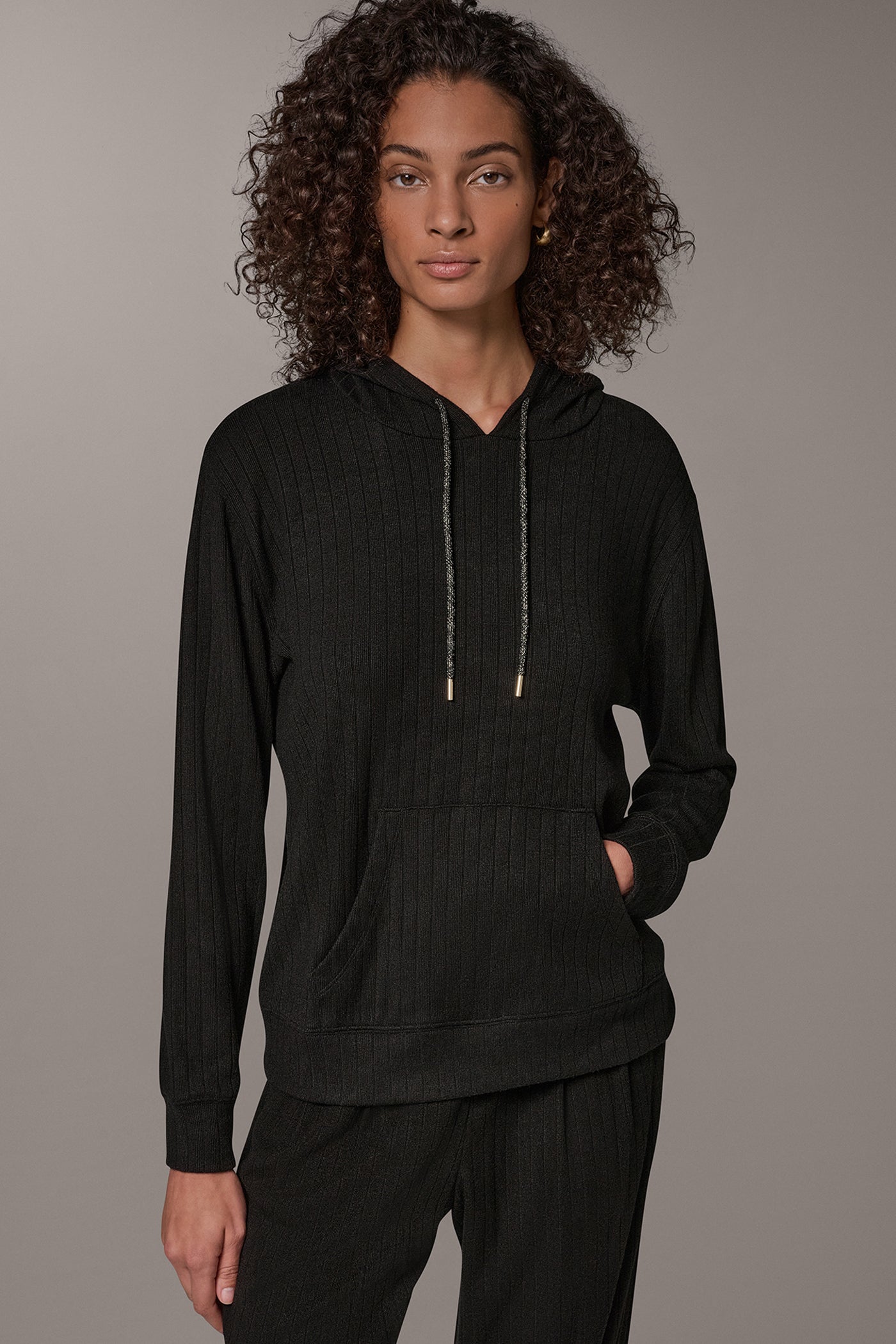 SIDE SNAP HOODIE VIEW 1