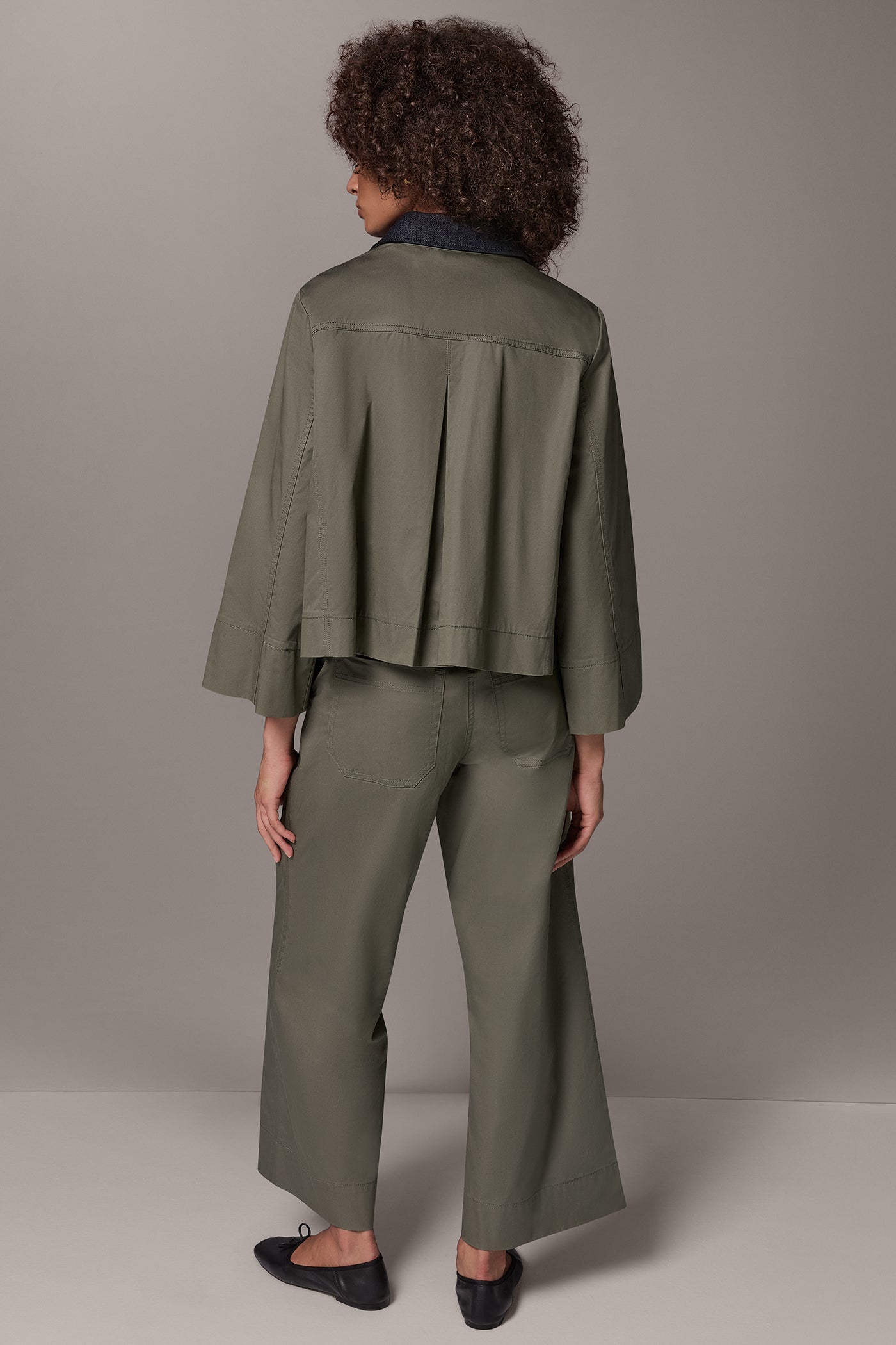 BELL SLEEVE TRAPEZE JACKET VIEW 11