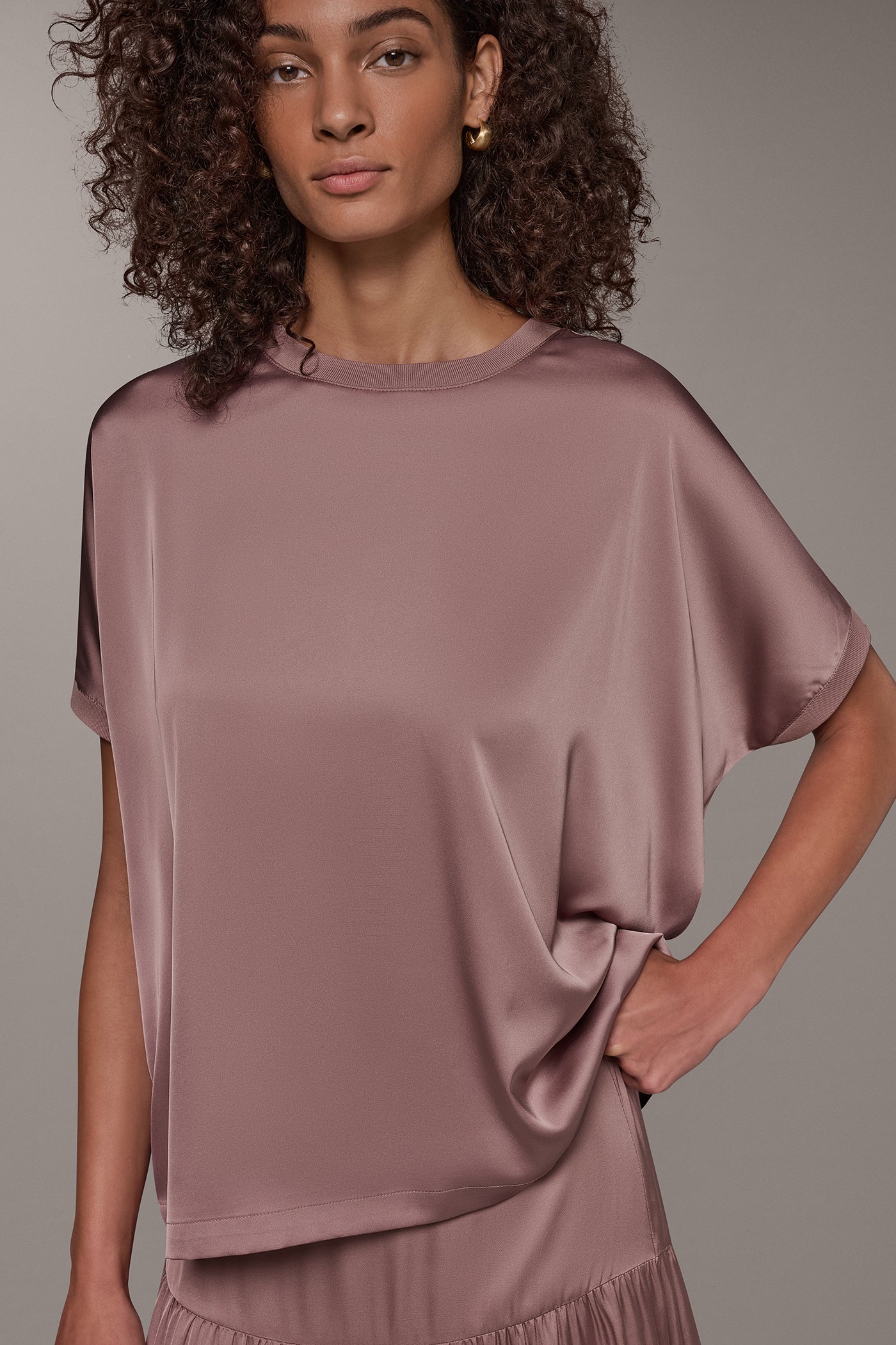 DOLMAN SLEEVE BLOUSE VIEW 2