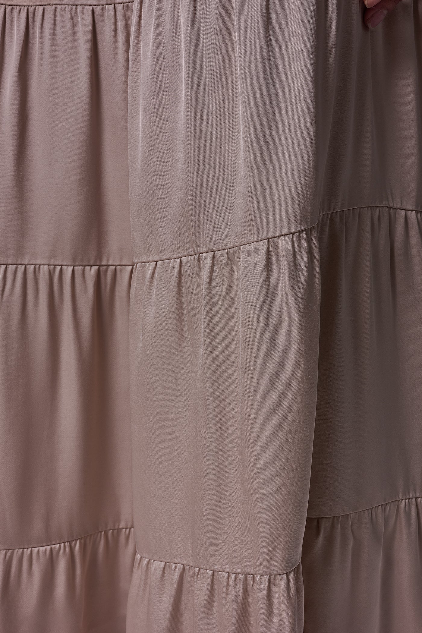 SATIN FLAT FRONT PRARIE SKIRT VIEW 5
