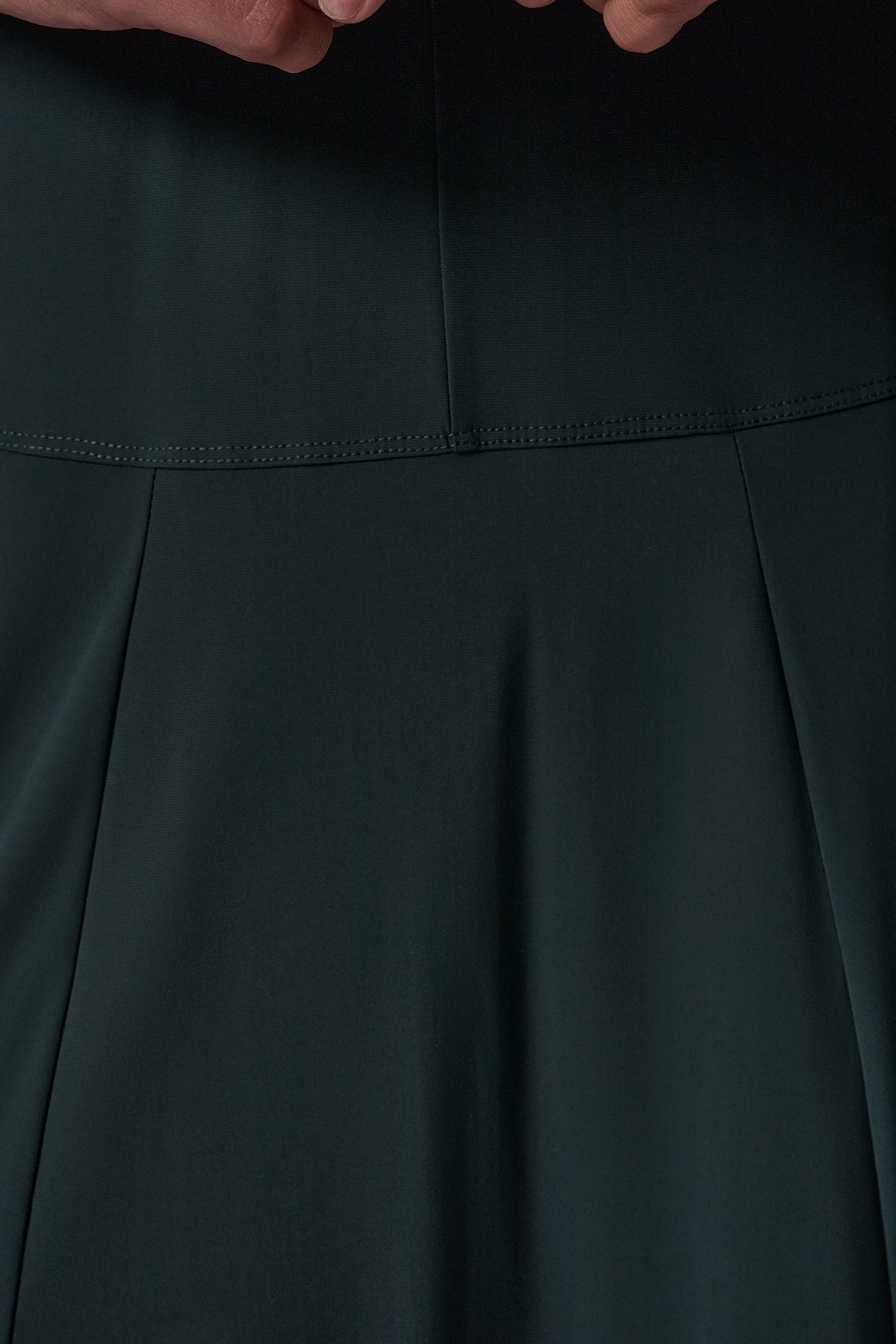 WARP KNIT ELBOW SLEEVE DRESS VIEW 6