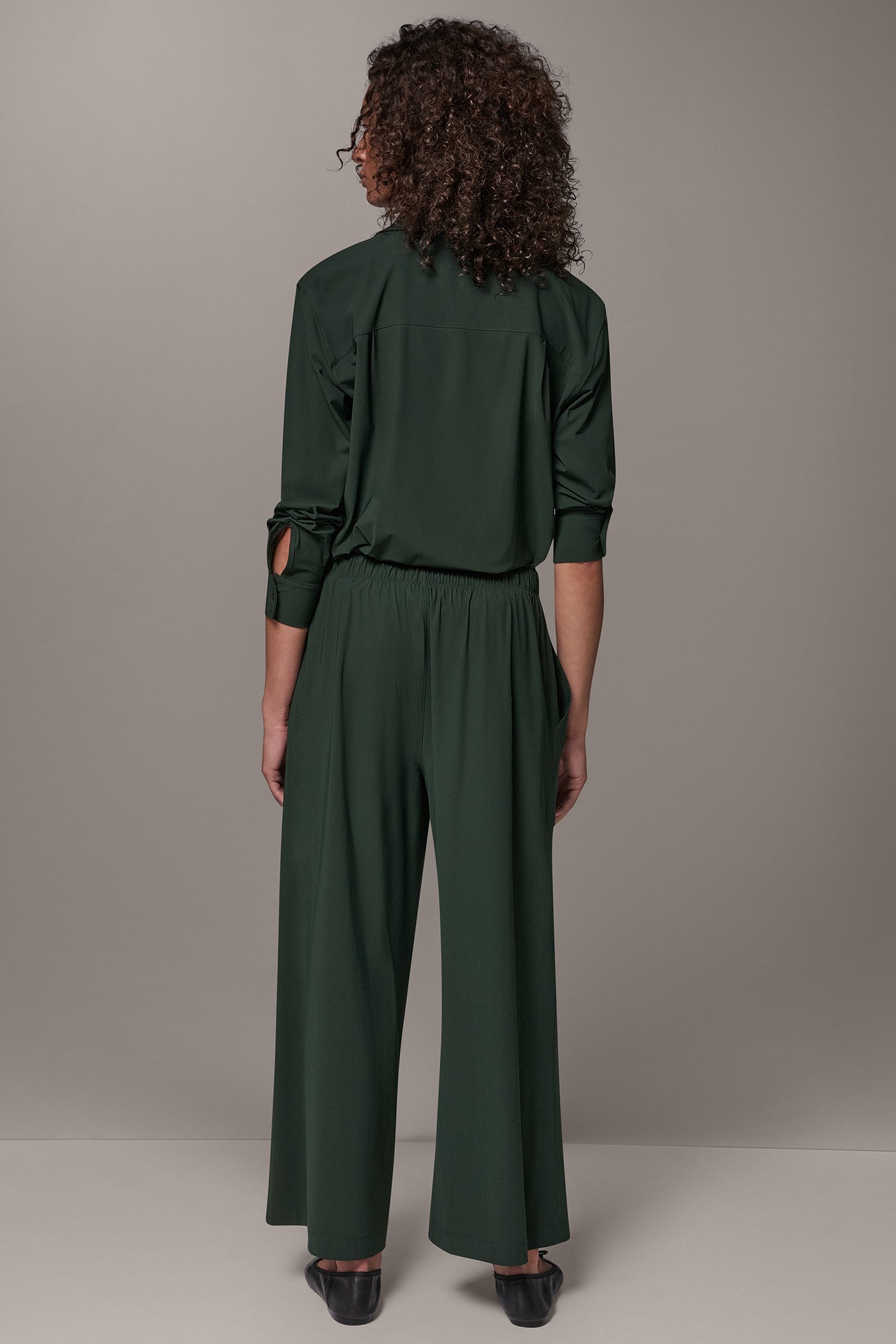 CROPPED FOUR-WAY STRETCH PANT VIEW 6