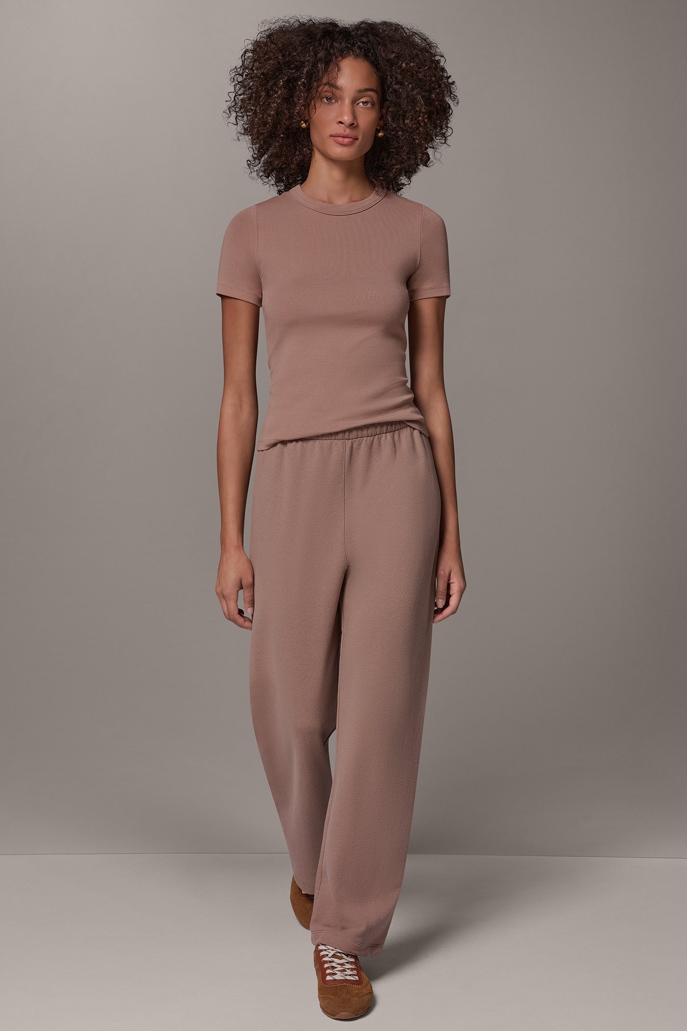 FRENCH TERRY MID RISE PANT VIEW 6
