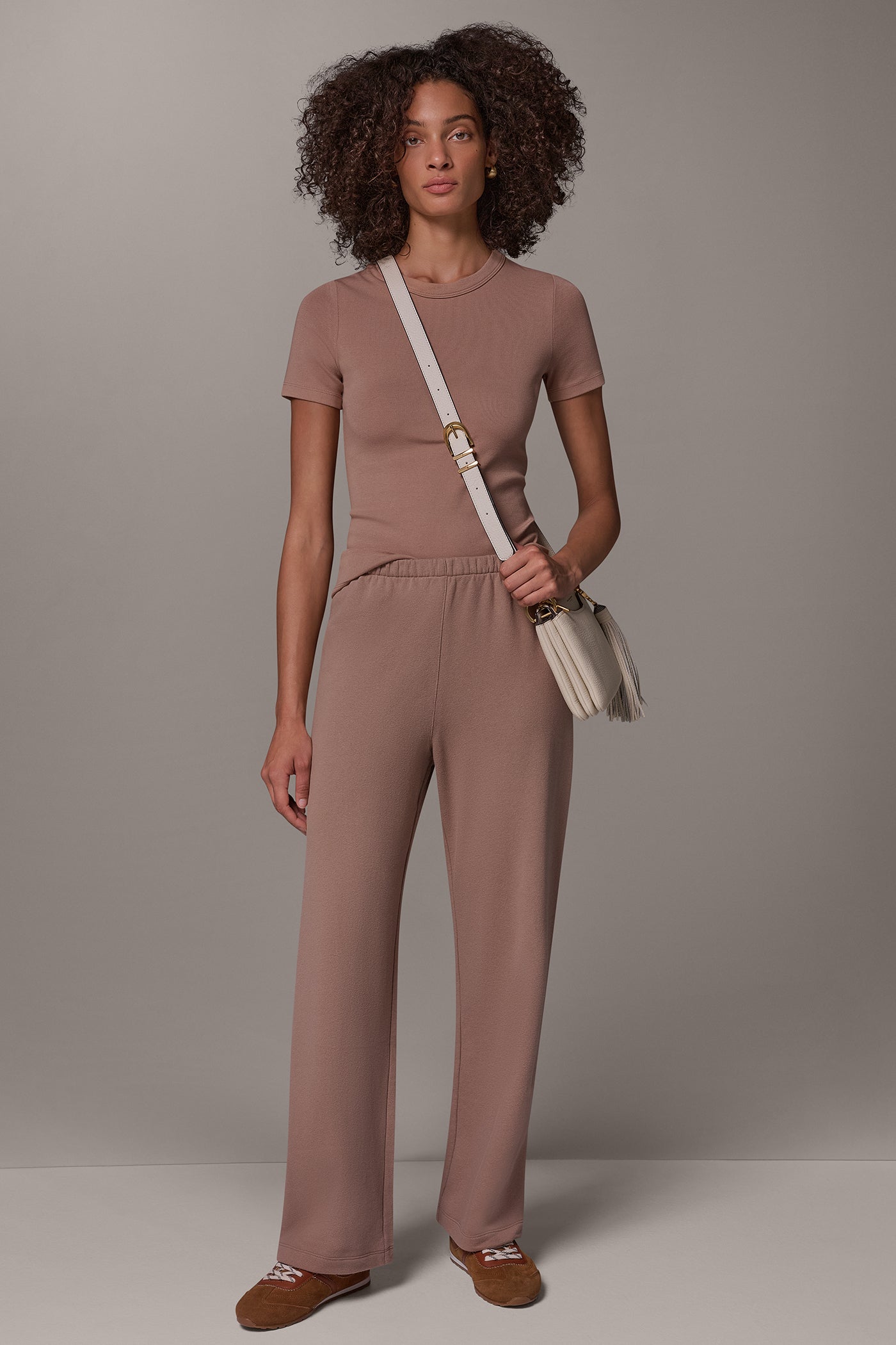 FRENCH TERRY MID RISE PANT VIEW 7