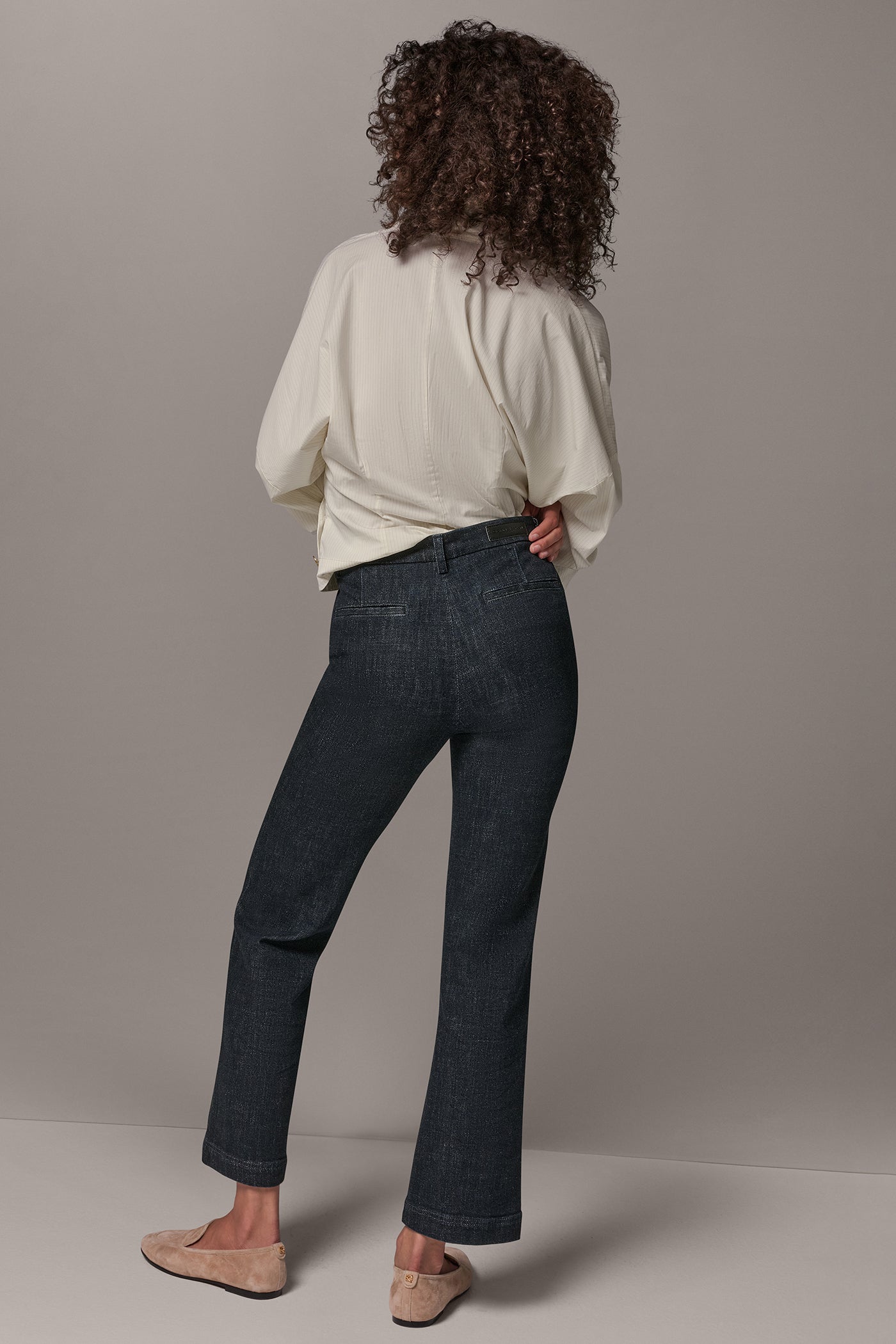 THE REN HIGH-RISE STRAIGHT TROUSER JEAN VIEW 7
