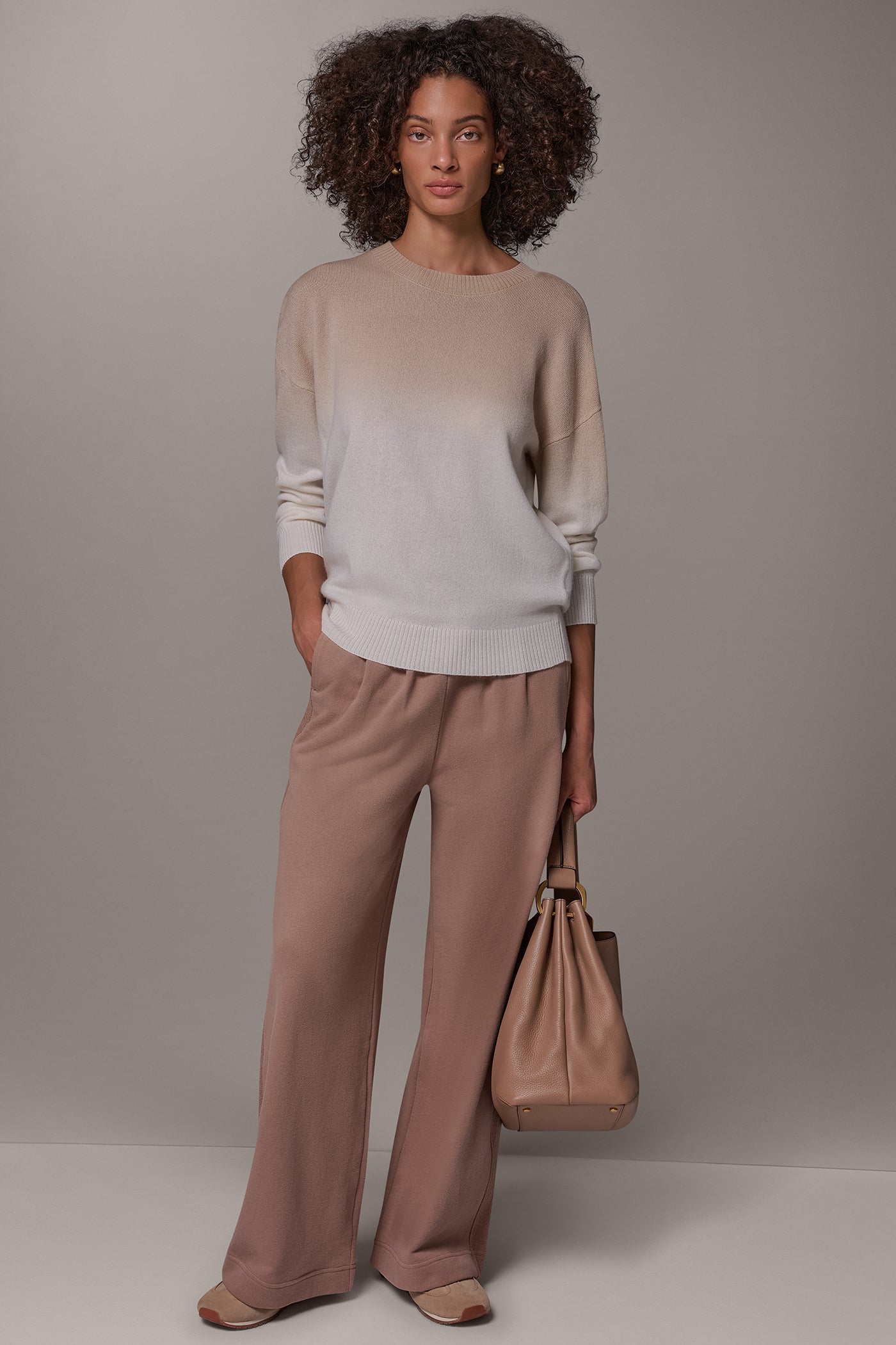 WOOL AND CASHMERE DIP DYE SWEATER VIEW 6 | Fall Collection