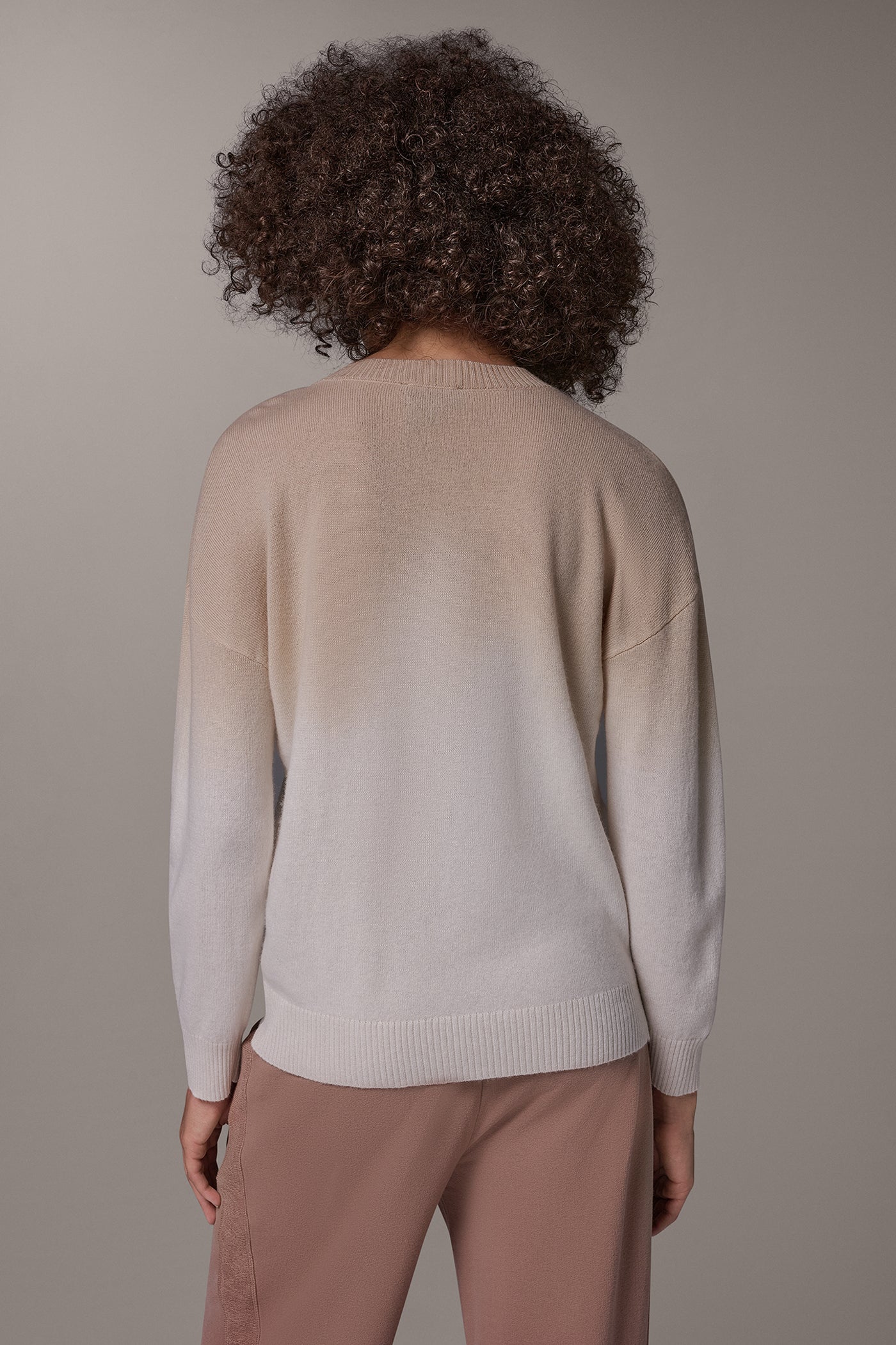 WOOL AND CASHMERE DIP DYE SWEATER VIEW 3 | Fall Collection
