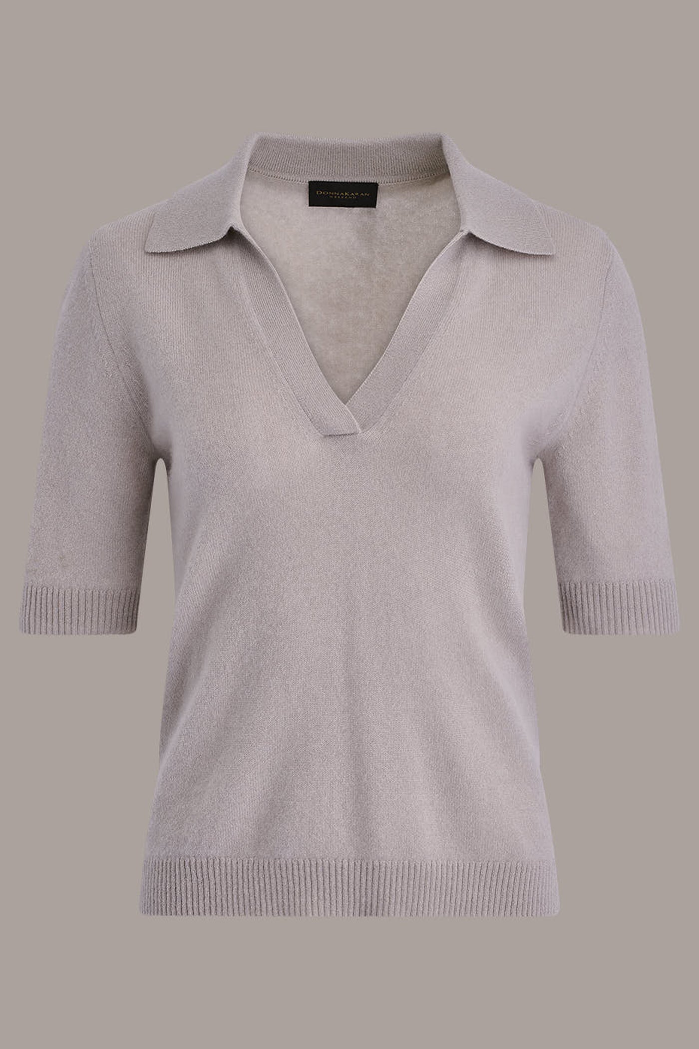 CASHMERE POLO SWEATER VIEW 11