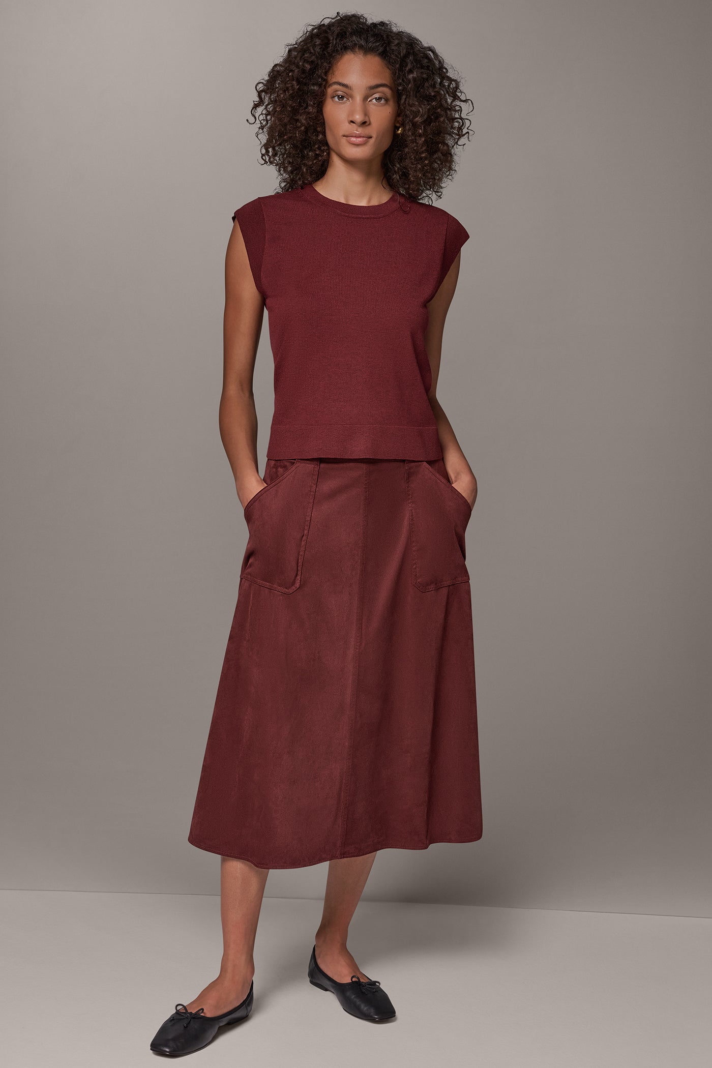 EXTENDED SHOULDER SWEATER VIEW 7