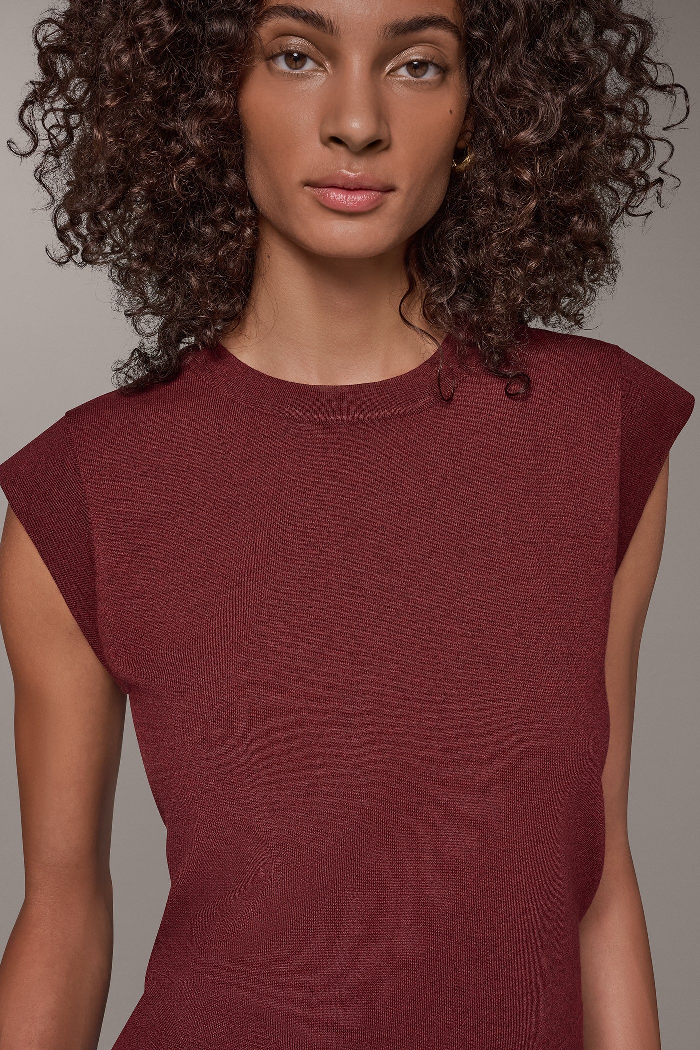 EXTENDED SHOULDER SWEATER VIEW 4