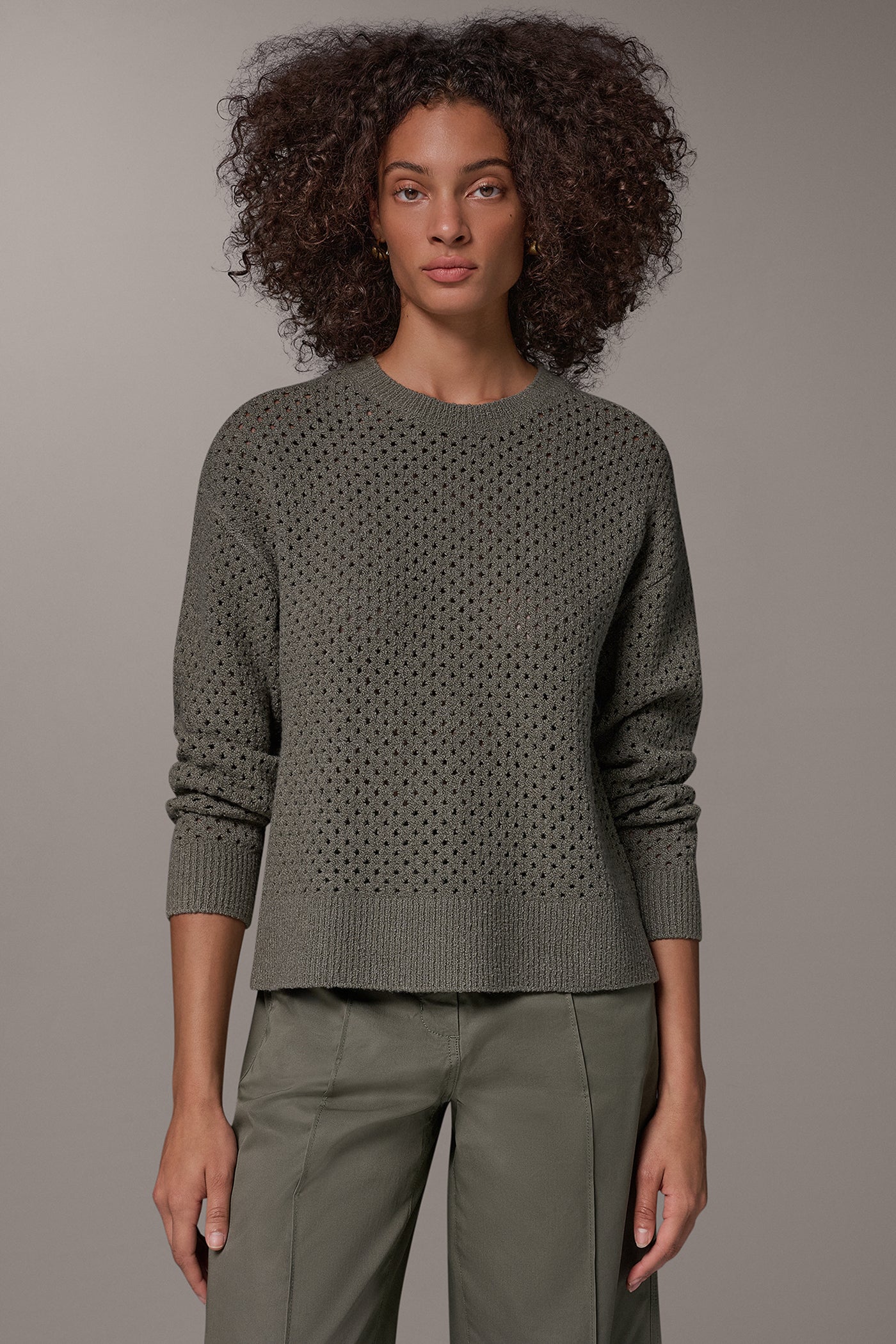 OPEN STITCH KNIT SWEATER VIEW 5