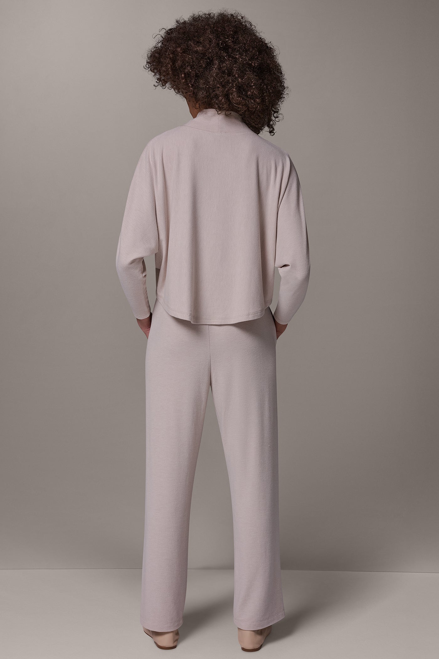 CROPPED DOLMAN SLEEVE SWEATER VIEW 8