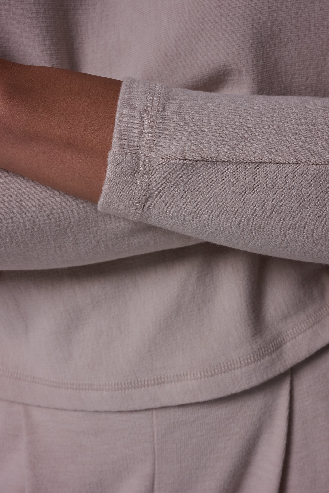CROPPED DOLMAN SLEEVE SWEATER VIEW 5