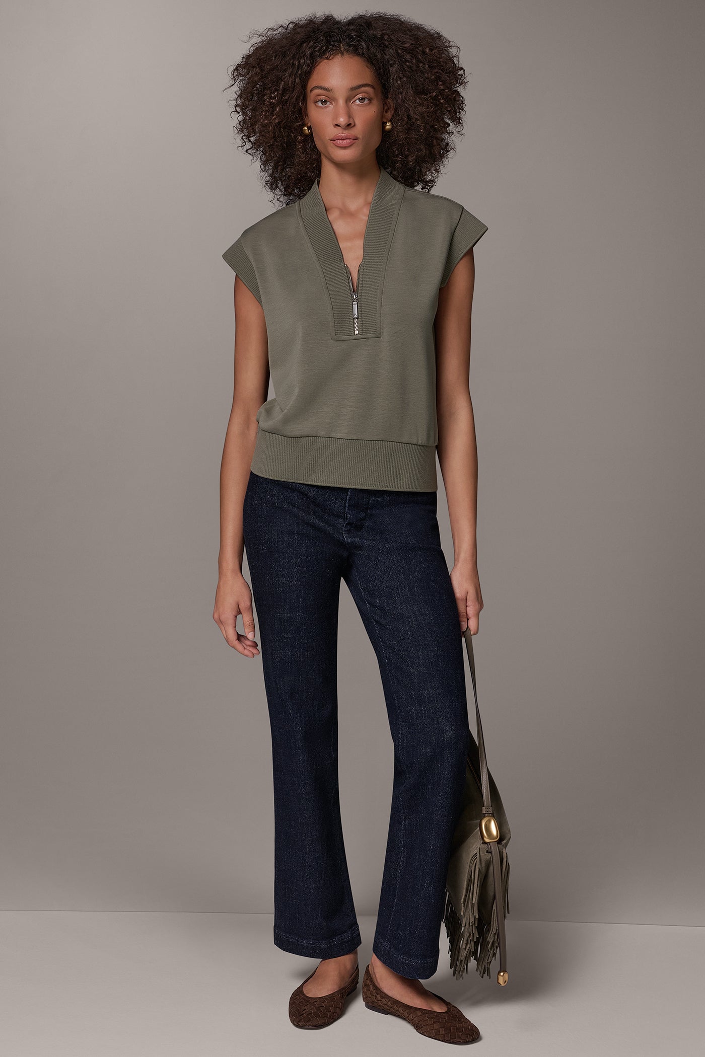 JET SETTER HALF ZIP TOP VIEW 7
