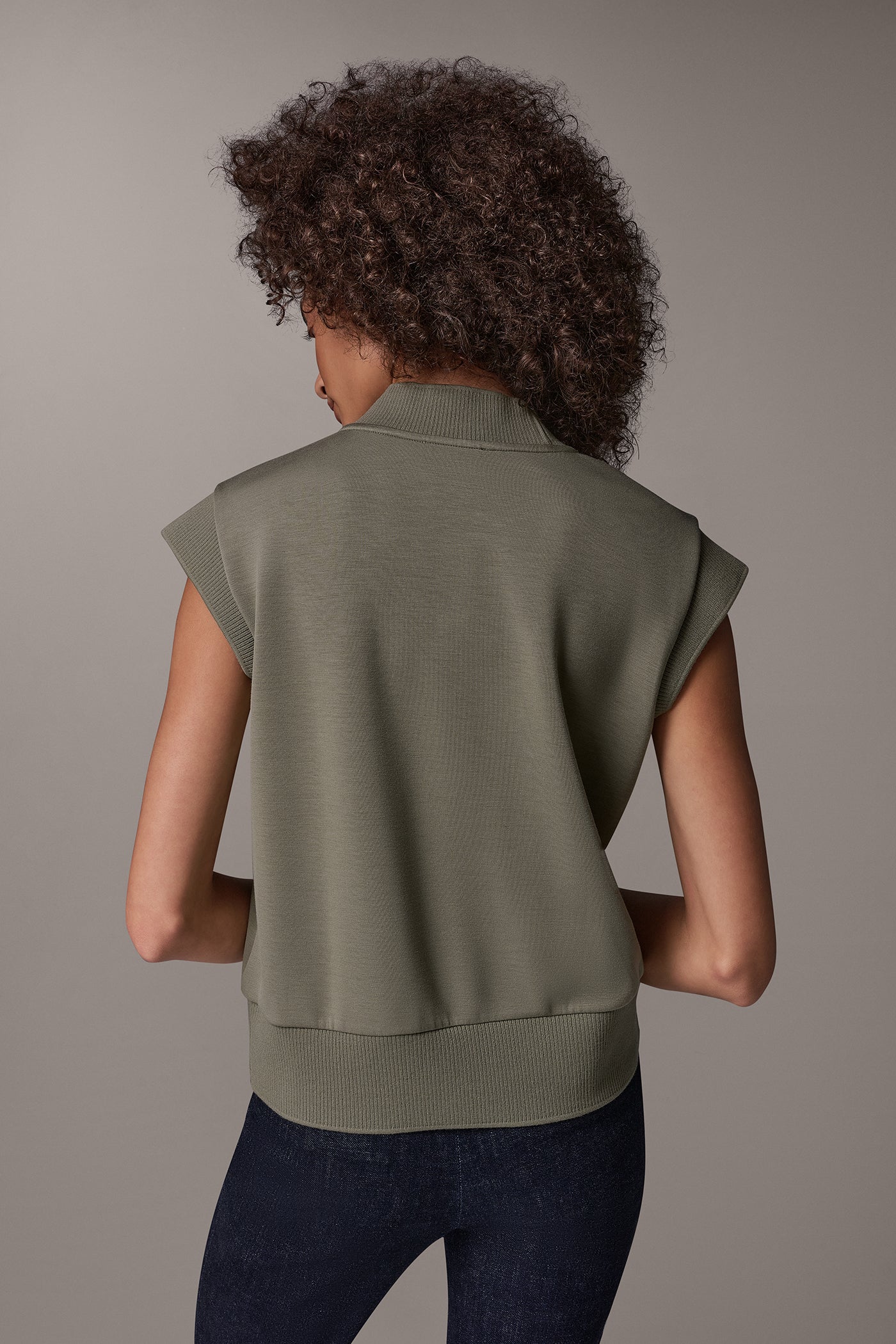 JET SETTER HALF ZIP TOP VIEW 3