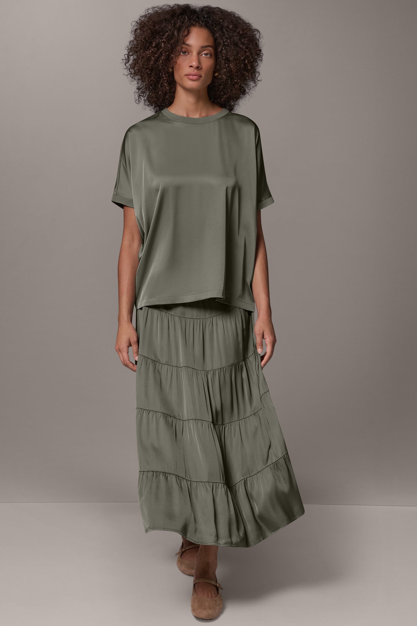 DOLMAN SLEEVE BLOUSE VIEW 6 | Donna Karan Weekend