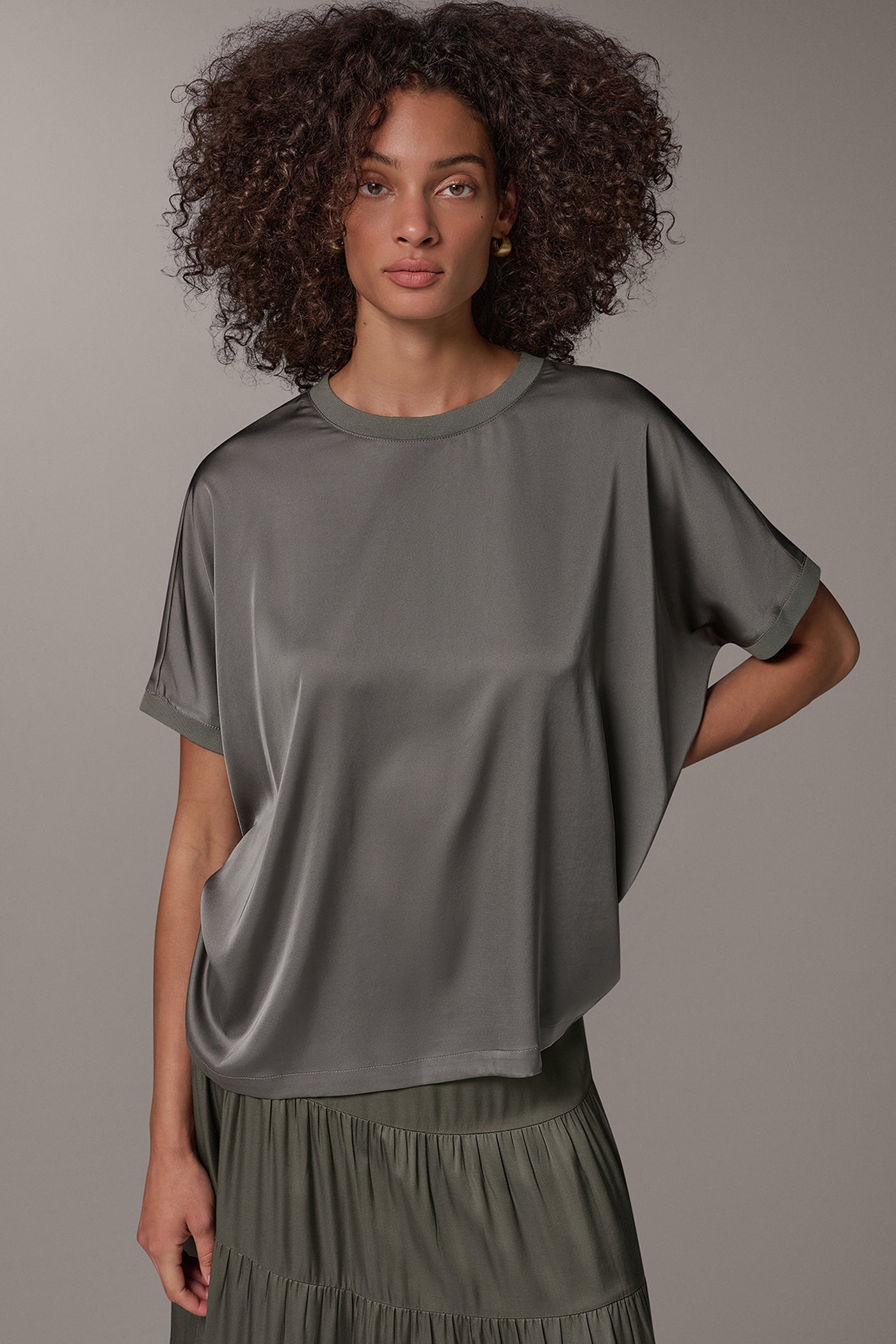 DOLMAN SLEEVE BLOUSE VIEW 1