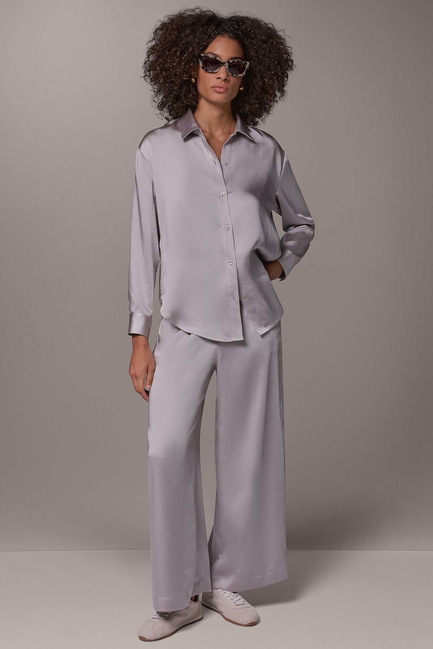 BUTTON DOWN BLOUSE VIEW 6