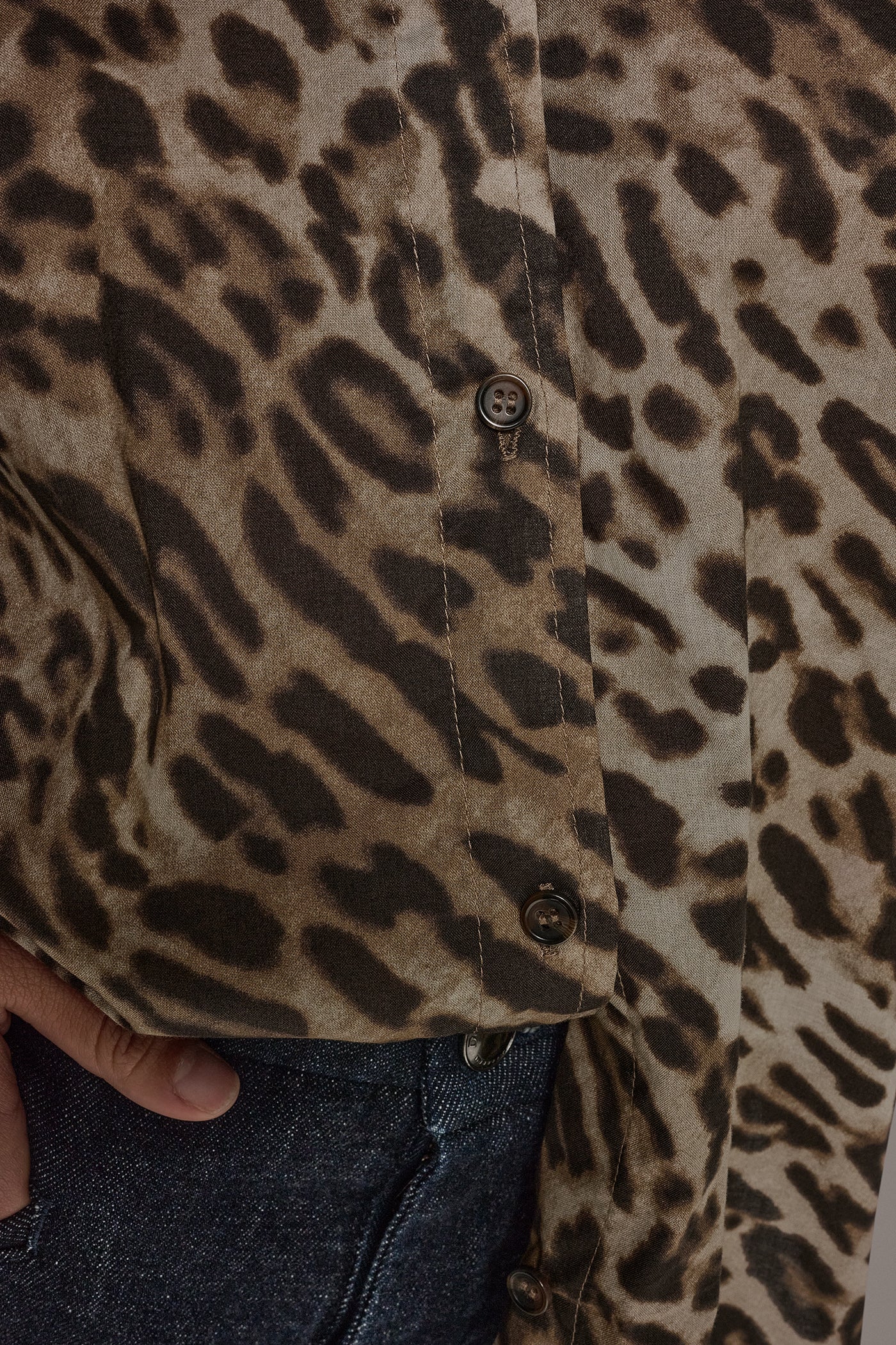 PRINTED VOILE BLOUSE VIEW 4