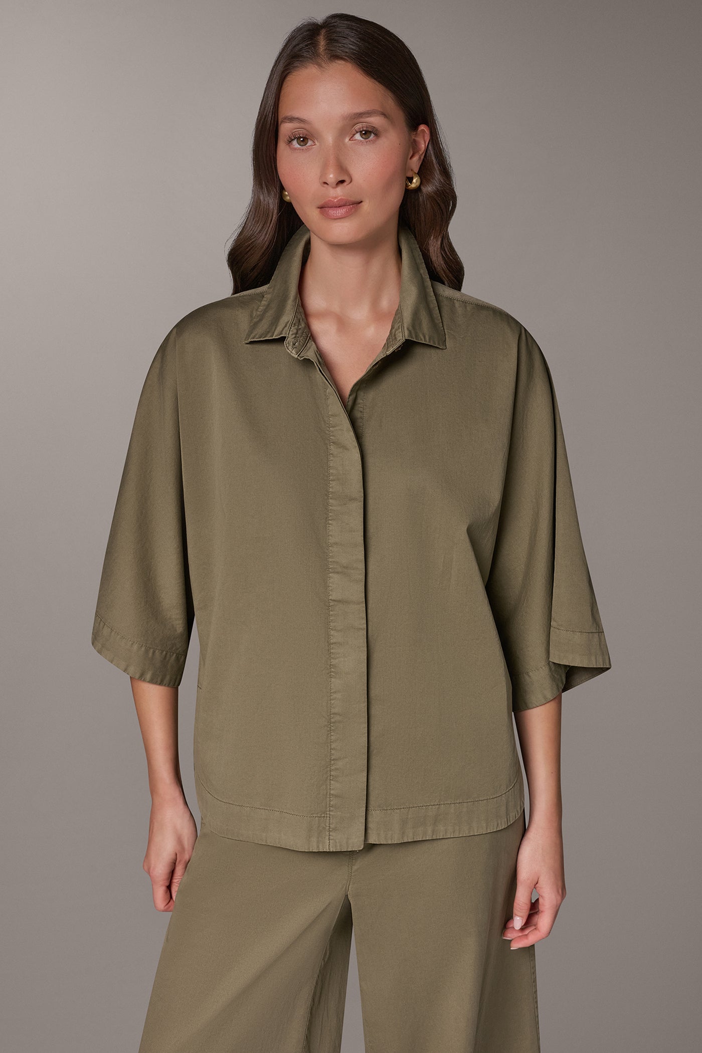 THE BALI DOLMAN SLEEVE SHIRT VIEW 1