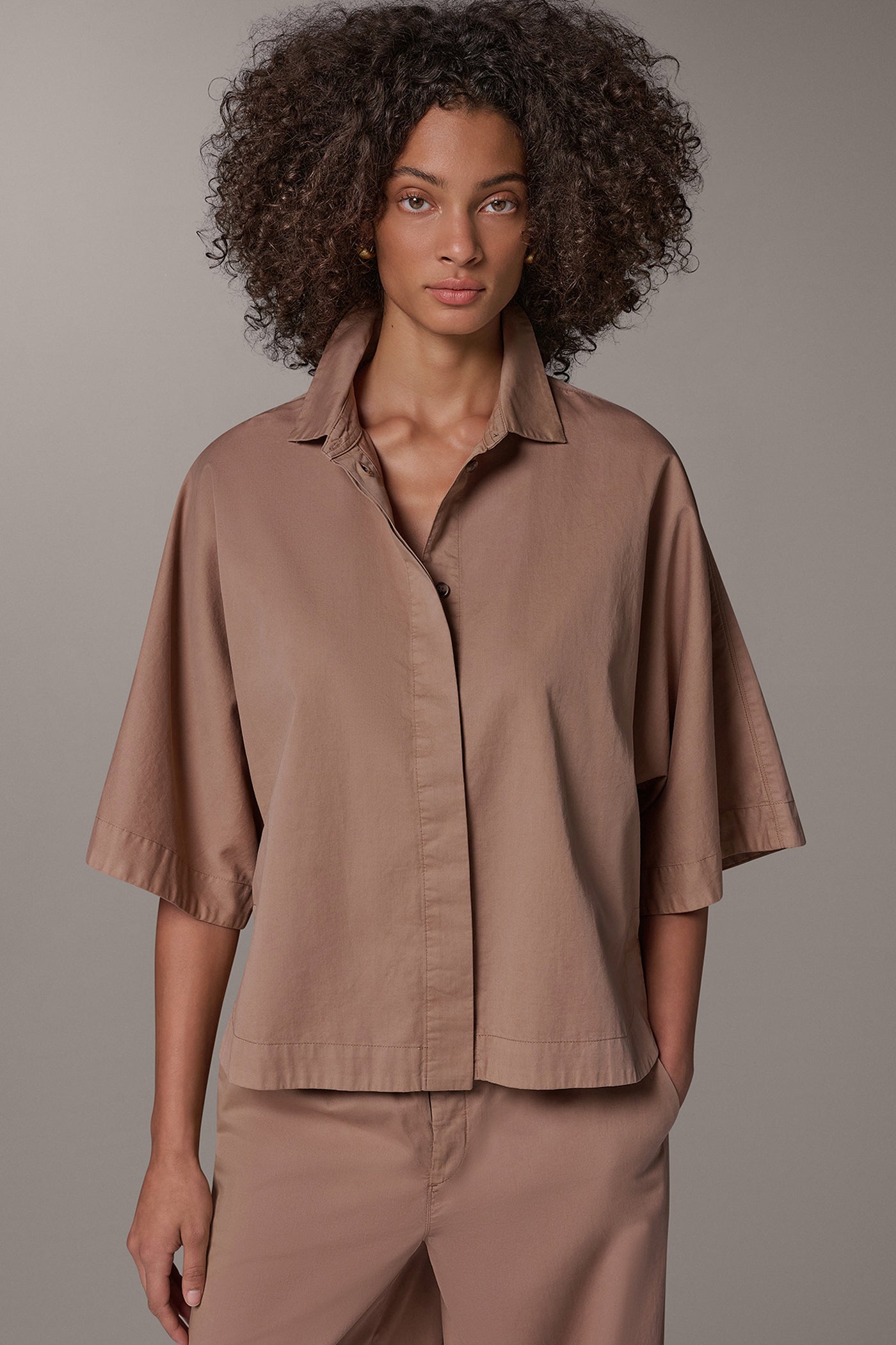 THE BALI DOLMAN SLEEVE SHIRT VIEW 1