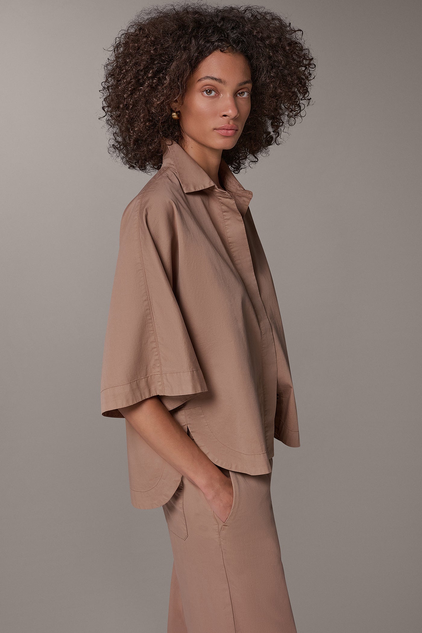 THE BALI DOLMAN SLEEVE SHIRT VIEW 3
