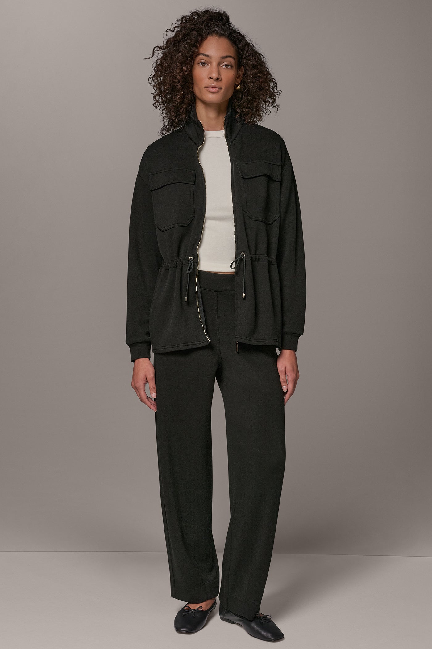 JET SETTER MOCK NECK JACKET VIEW 9