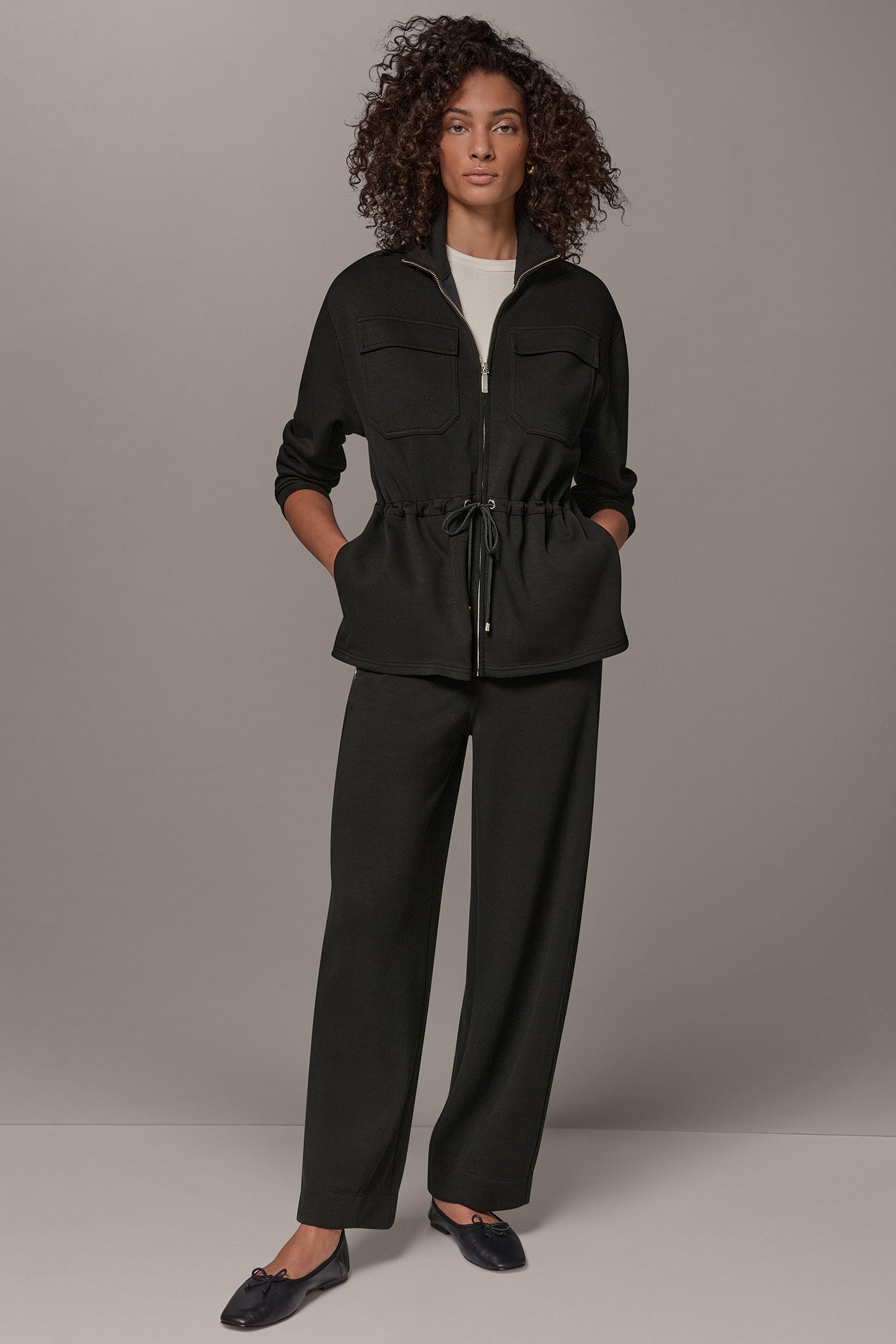 JET SETTER MOCK NECK JACKET VIEW 10
