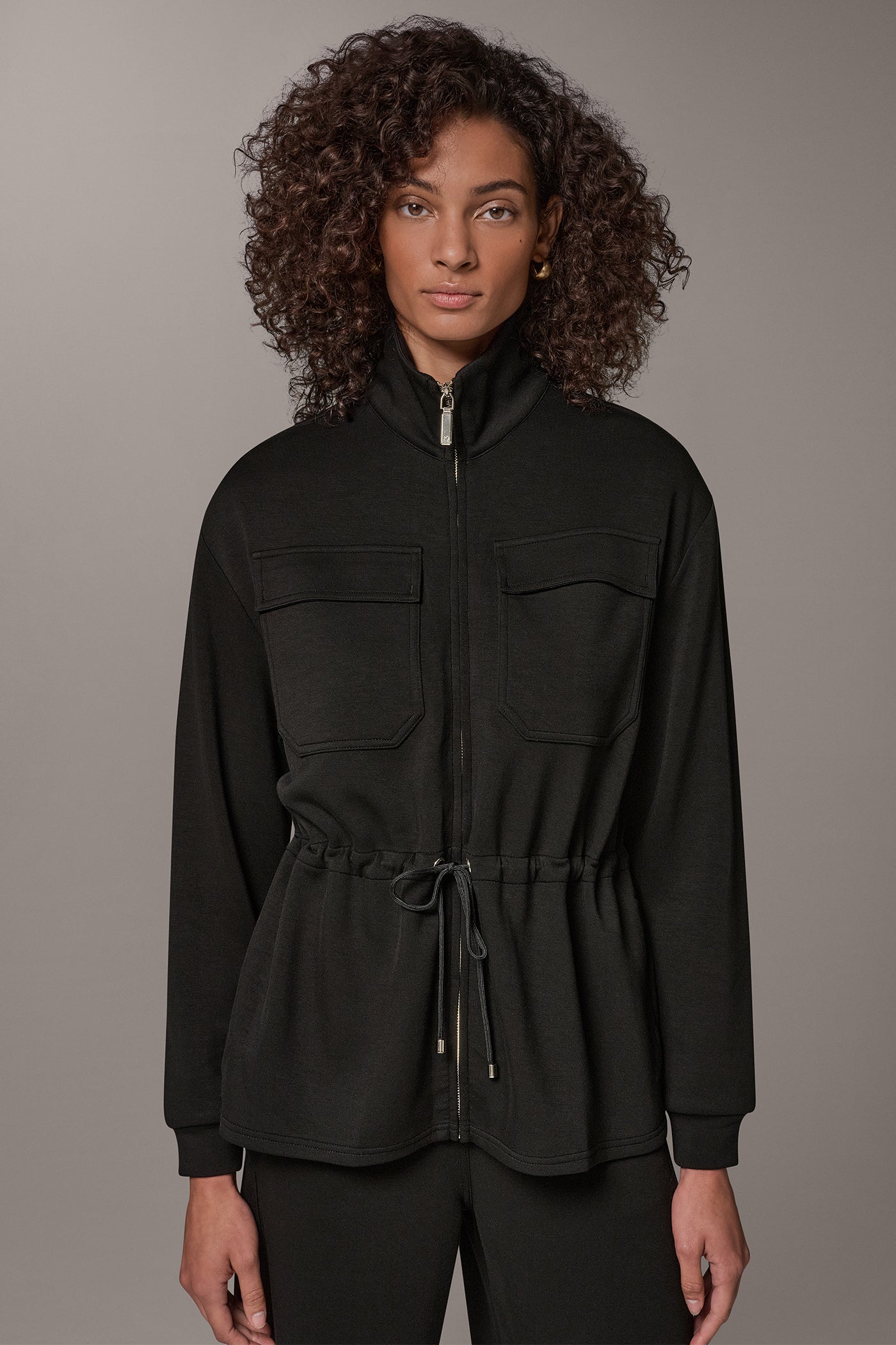 JET SETTER MOCK NECK JACKET VIEW 4