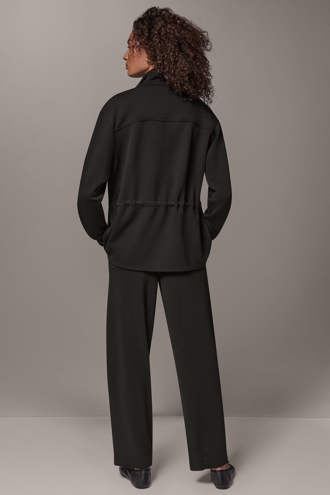 JET SETTER MOCK NECK JACKET VIEW 12