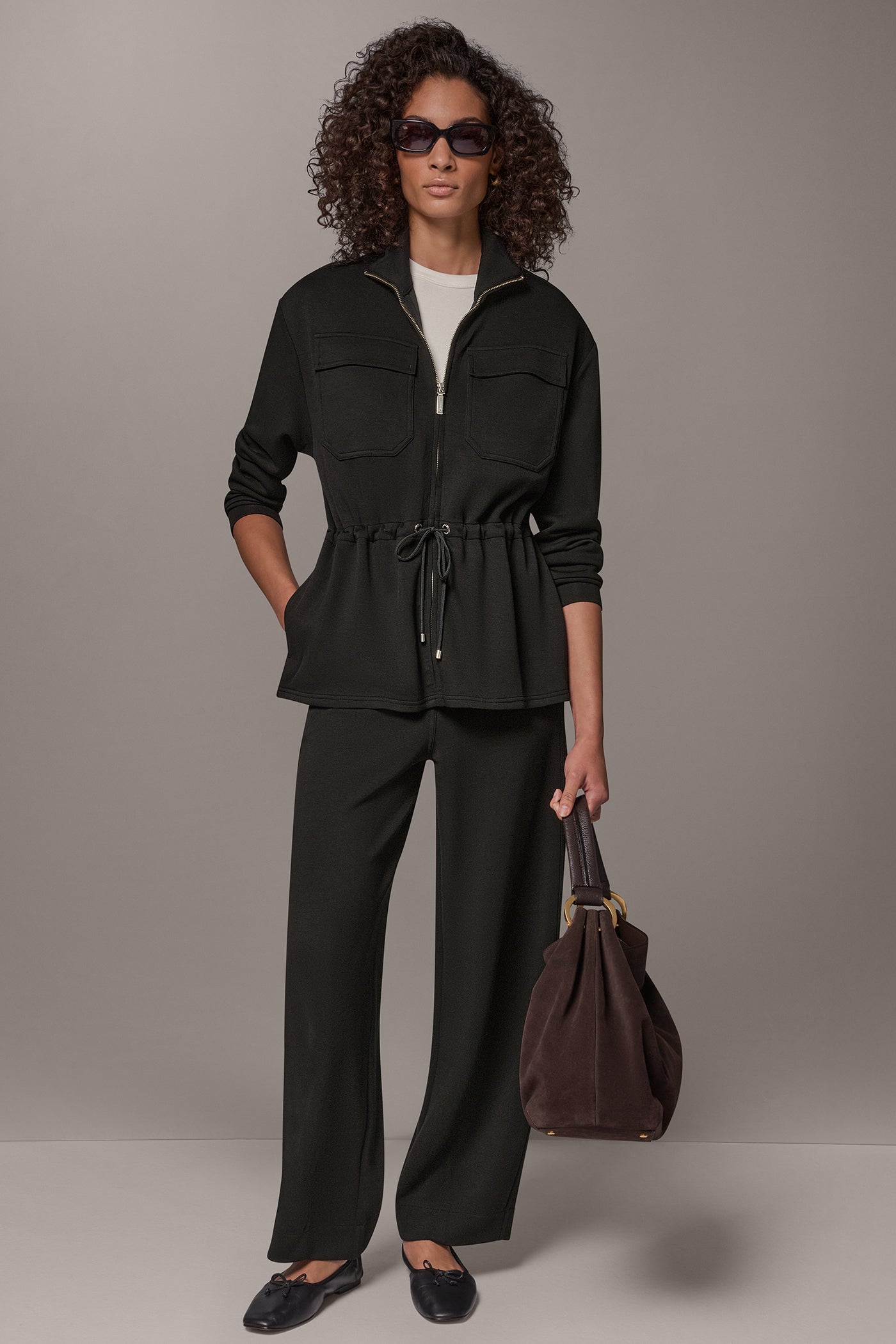JET SETTER MOCK NECK JACKET VIEW 11