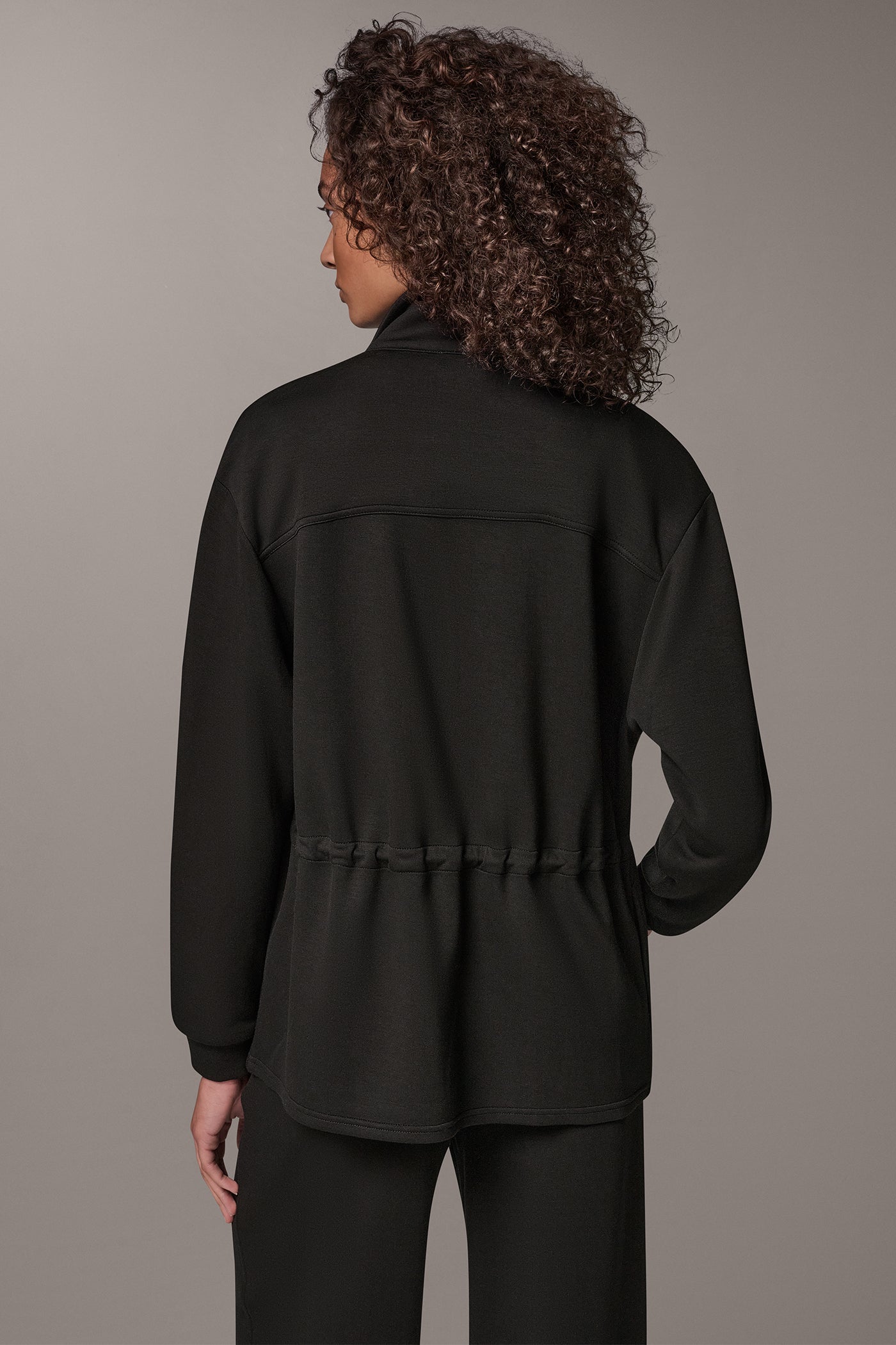 JET SETTER MOCK NECK JACKET VIEW 3