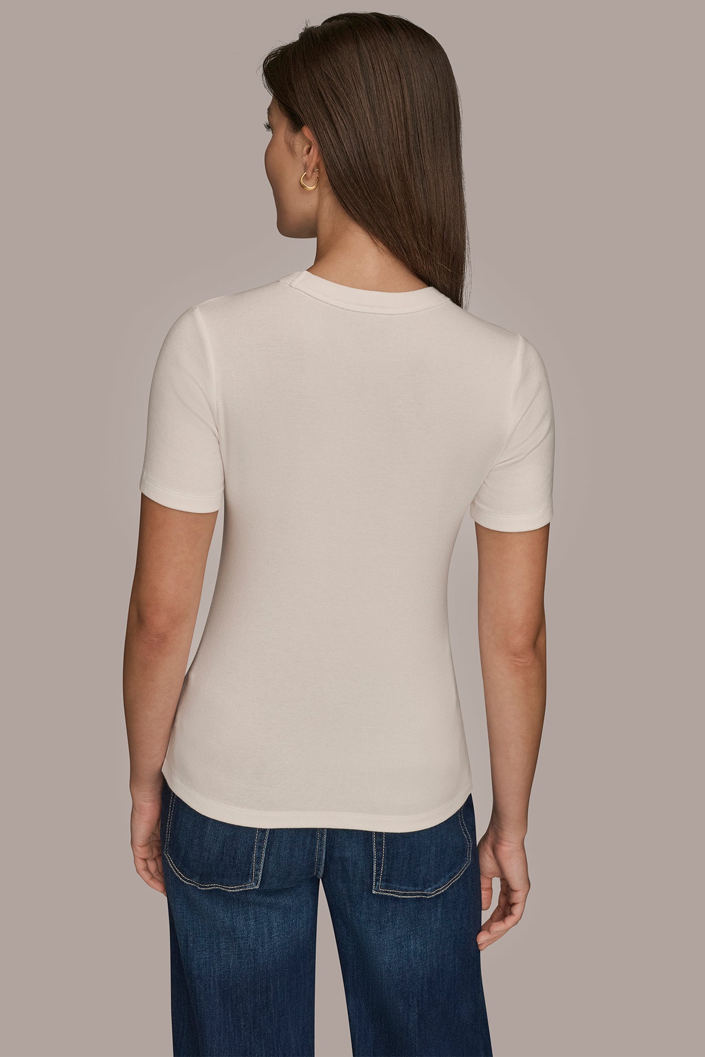 SHORT SLEEVE CREW NECK TEE | View 2 | Casual Collection