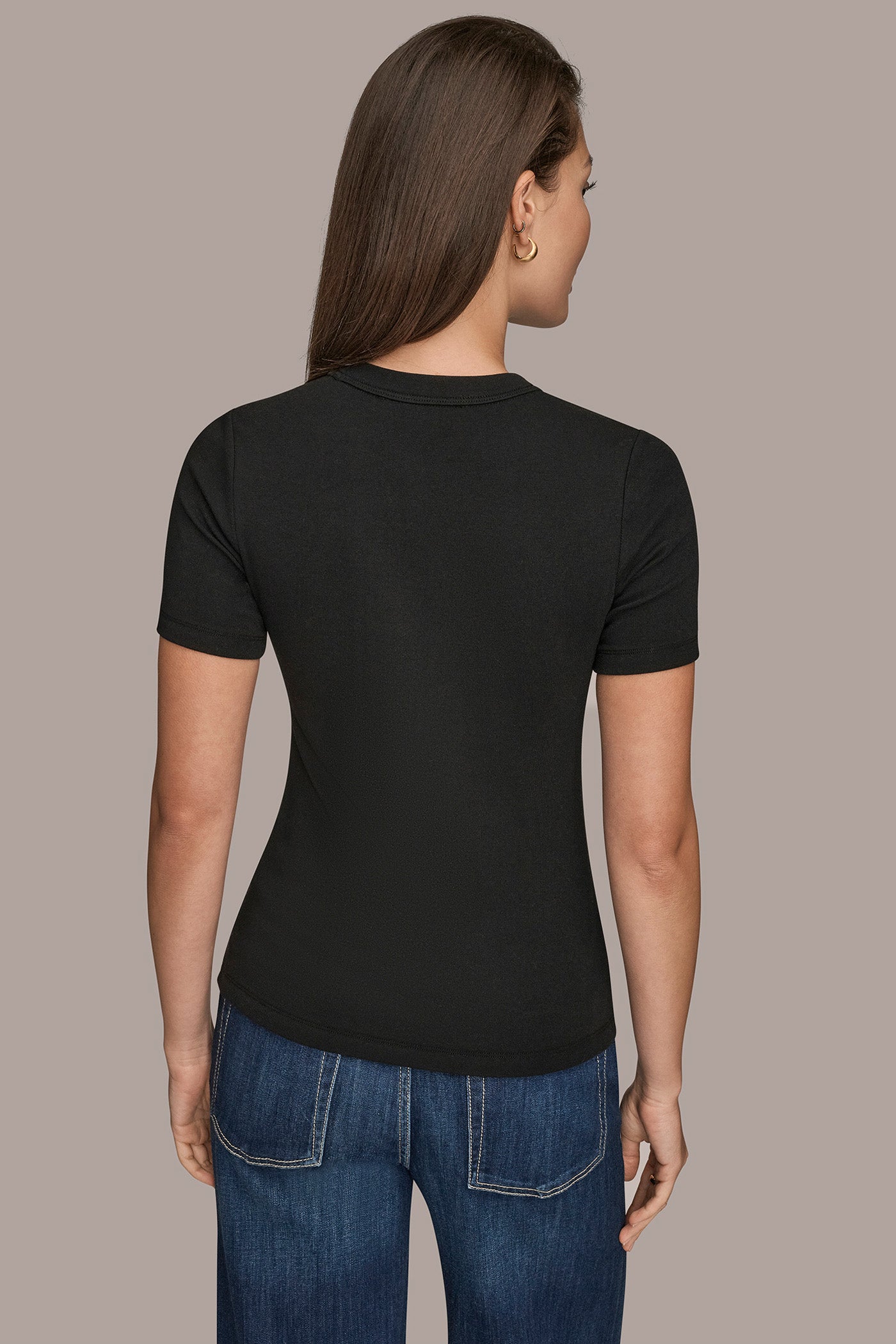 SHORT SLEEVE CREW NECK TEE | View 2 | Casual Collection