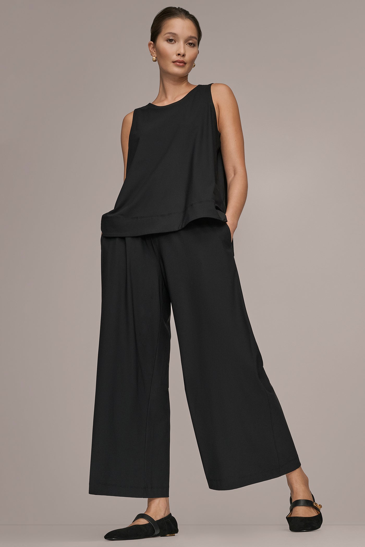 THE MODERN TRAVEL SLEEVELESS SWING TANK VIEW 8 | Clothing