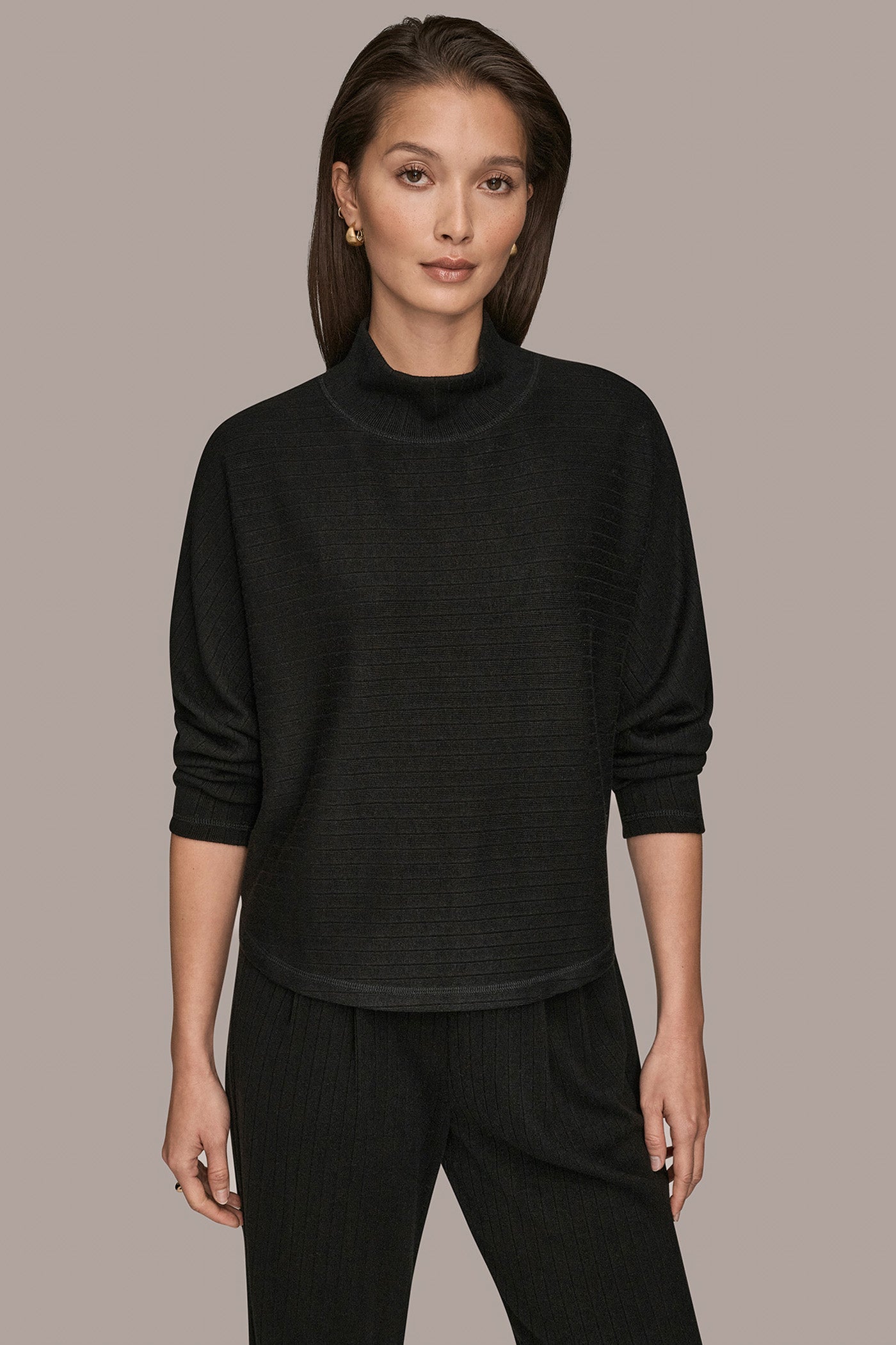 MOCK NECK LONG SLEEVE TOP VIEW 6 | Tops & Sweaters